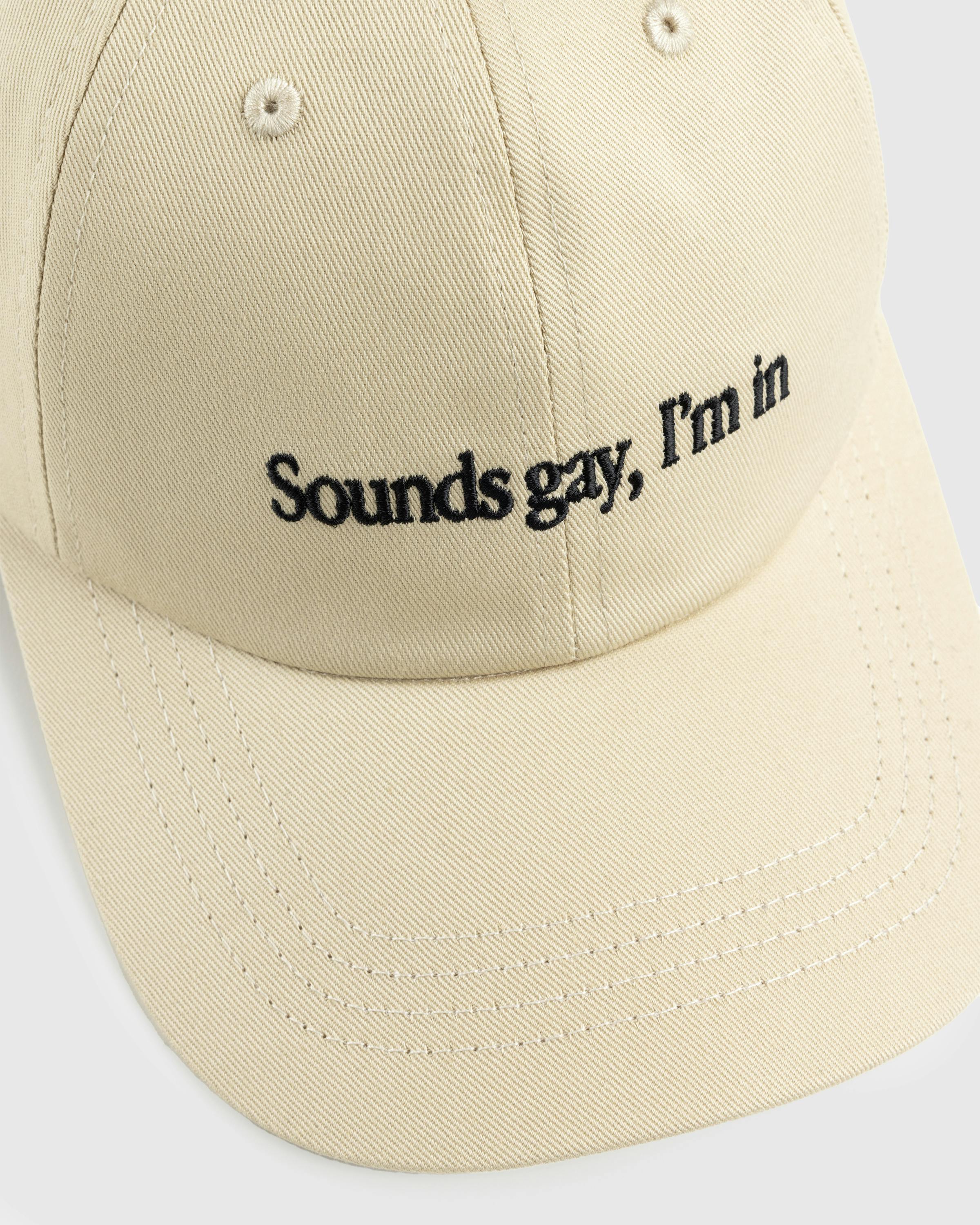 Carne Bollente – Sounds Gay Cap Beige - Caps - White - Image 5