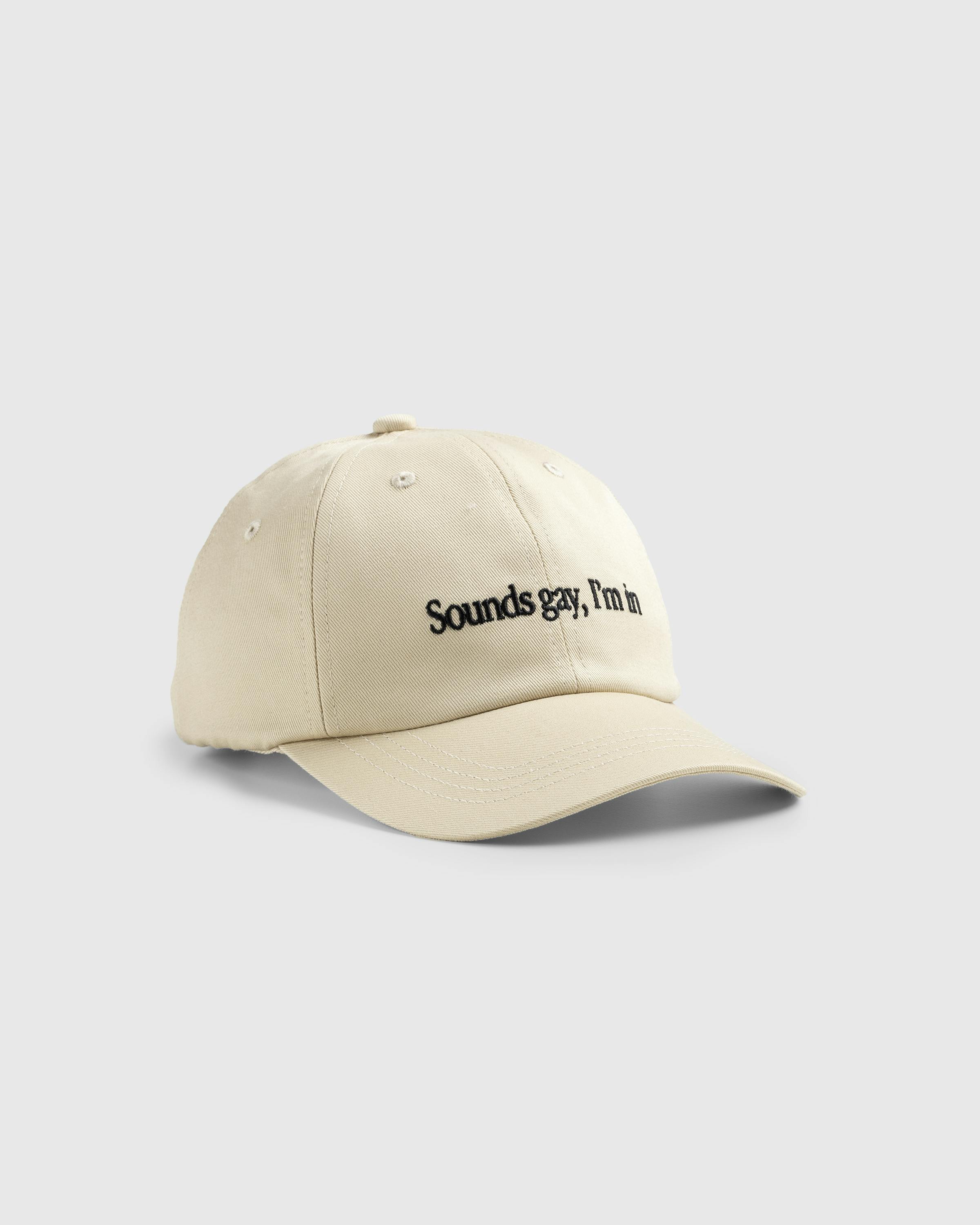 Carne Bollente – Sounds Gay Cap Beige - Caps - White - Image 1