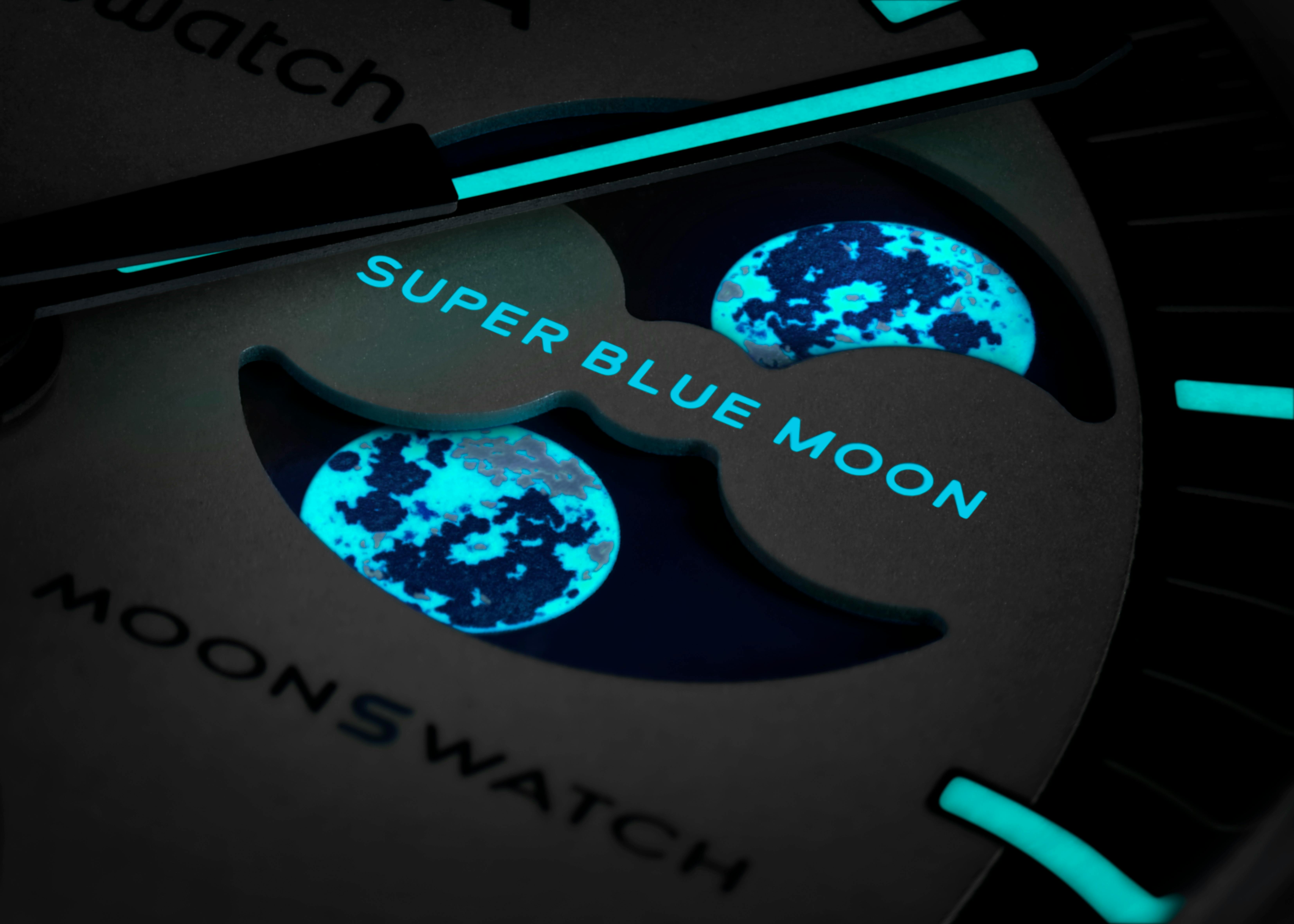 MoonSwatch Blue Moon Watch