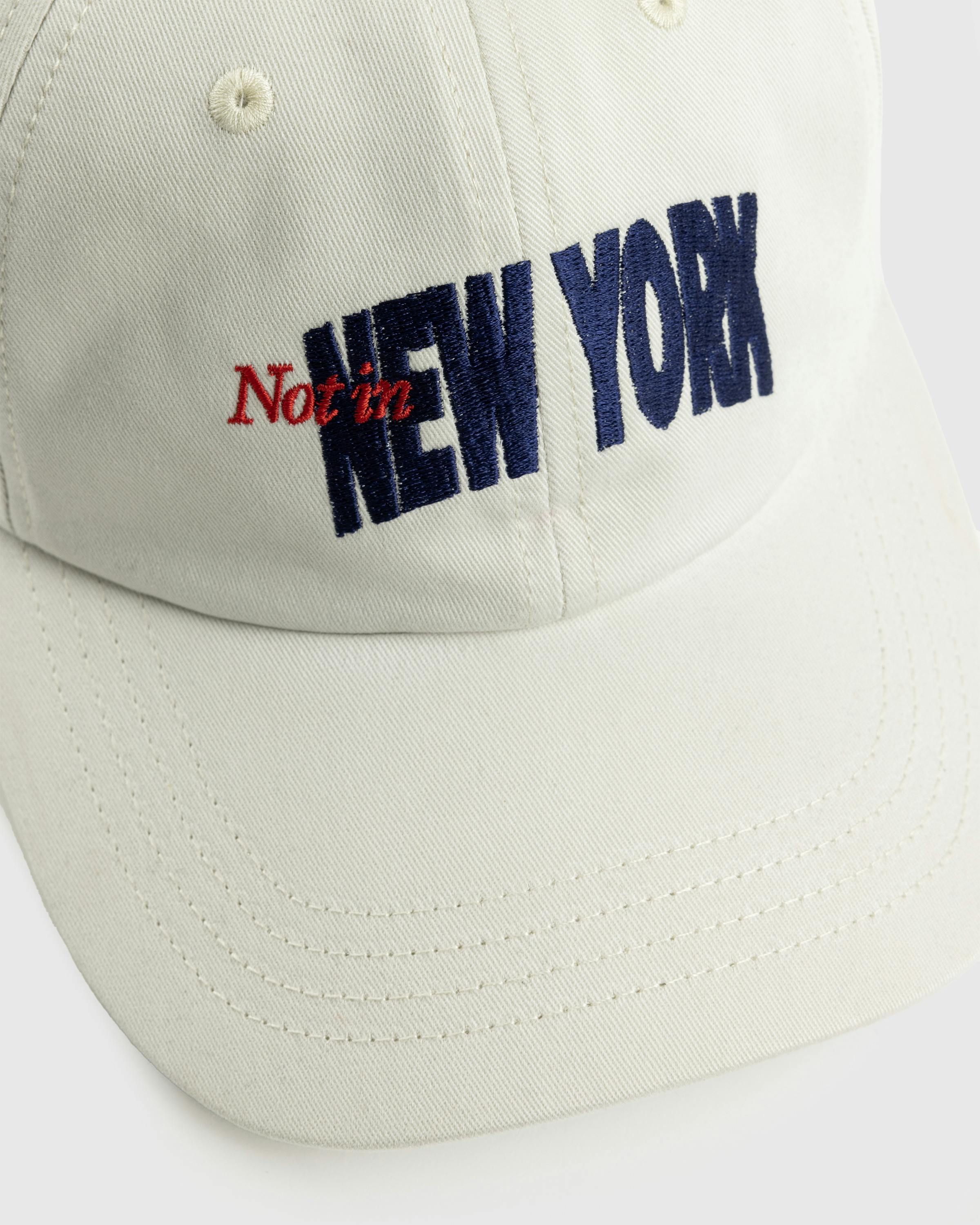 Highsnobiety – Not In New York Cap Beige - Caps - Beige - Image 5