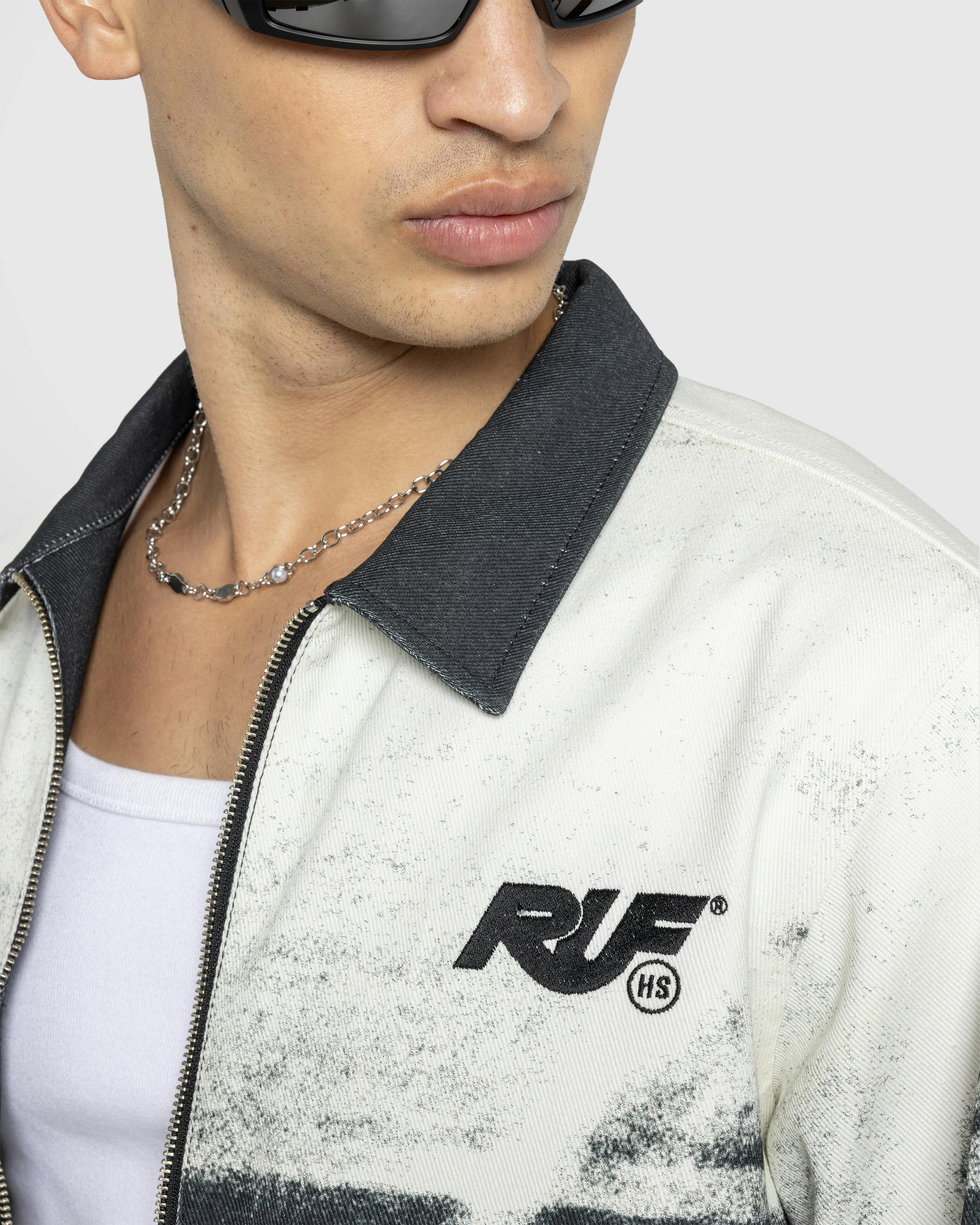 RUF x Highsnobiety – Motion Blur Jacket Black/White - Jackets - Black - Image 7