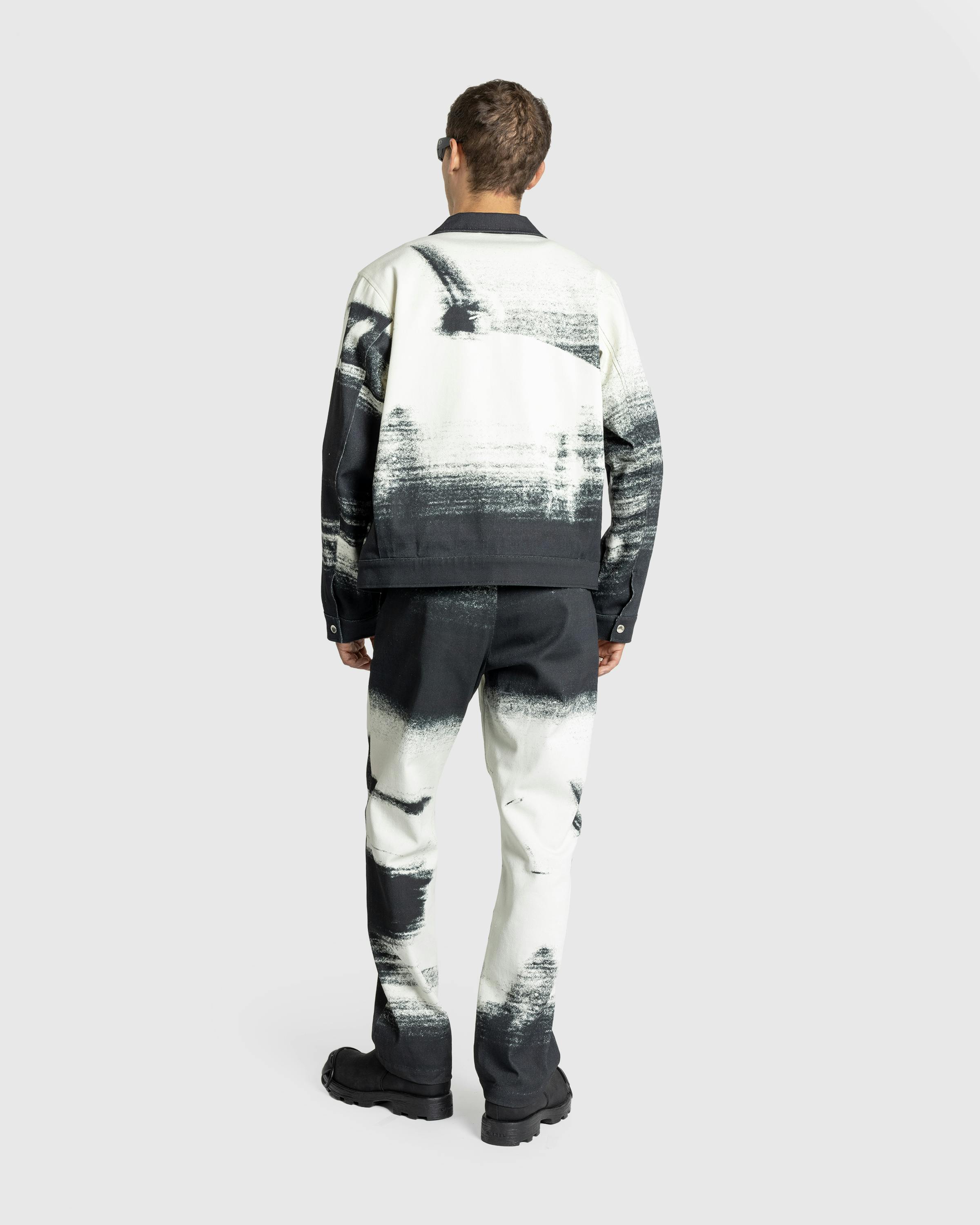 RUF x Highsnobiety – Motion Blur Pants Black/White - Trousers - Black - Image 6