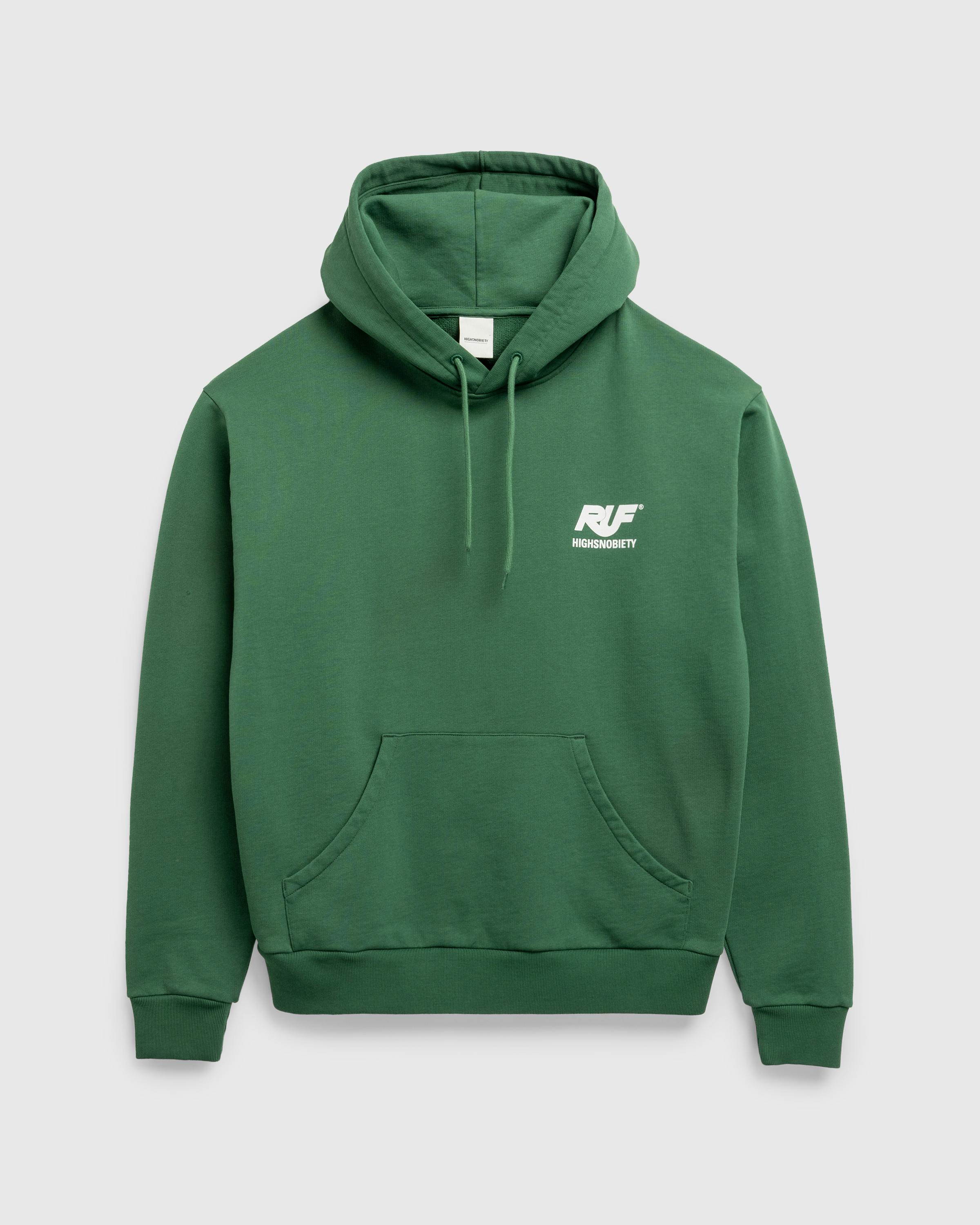 RUF x Highsnobiety – Rim Hoodie Green | Highsnobiety Shop