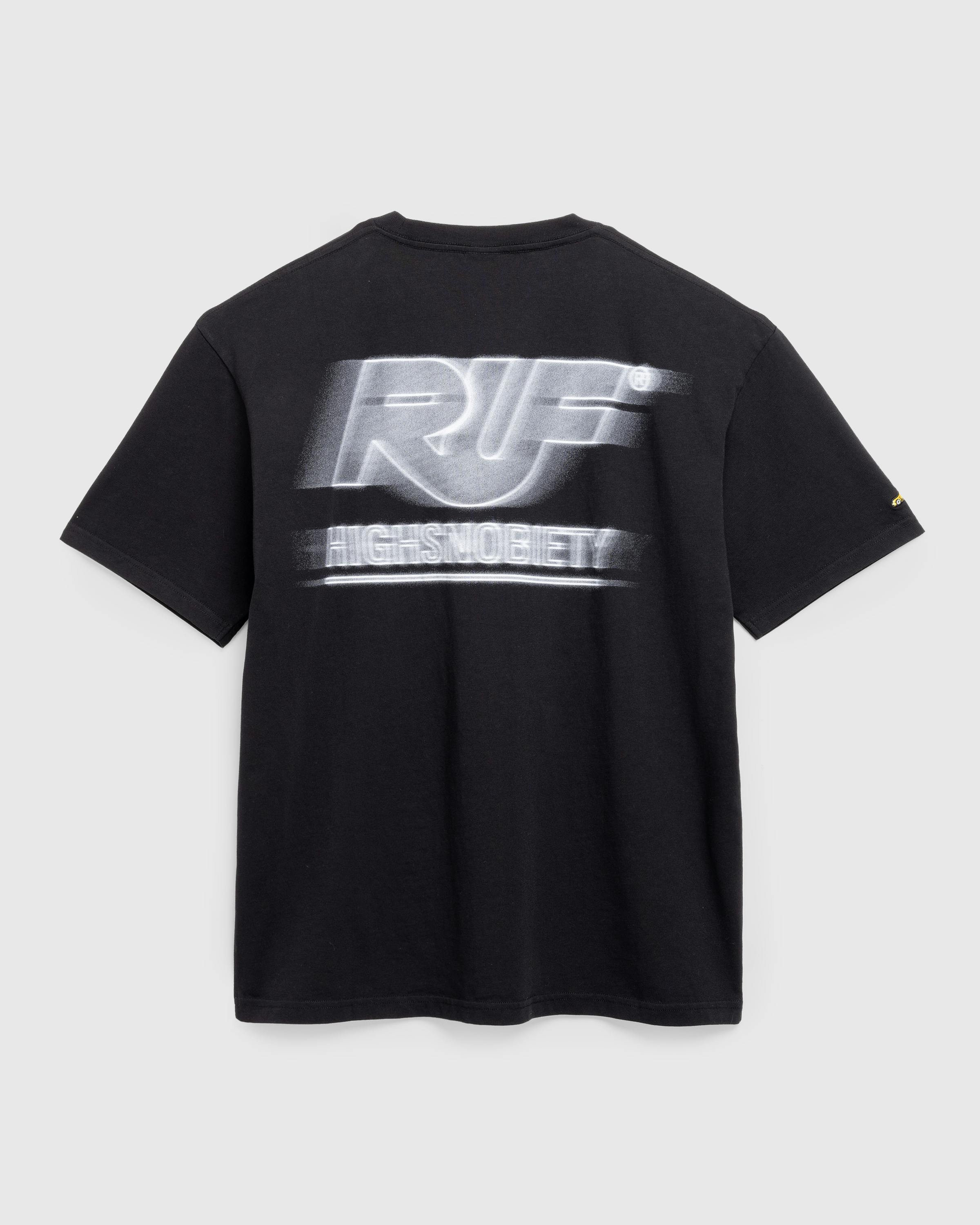 RUF x Highsnobiety – Blur T-Shirt Black - T-Shirts - Black - Image 1