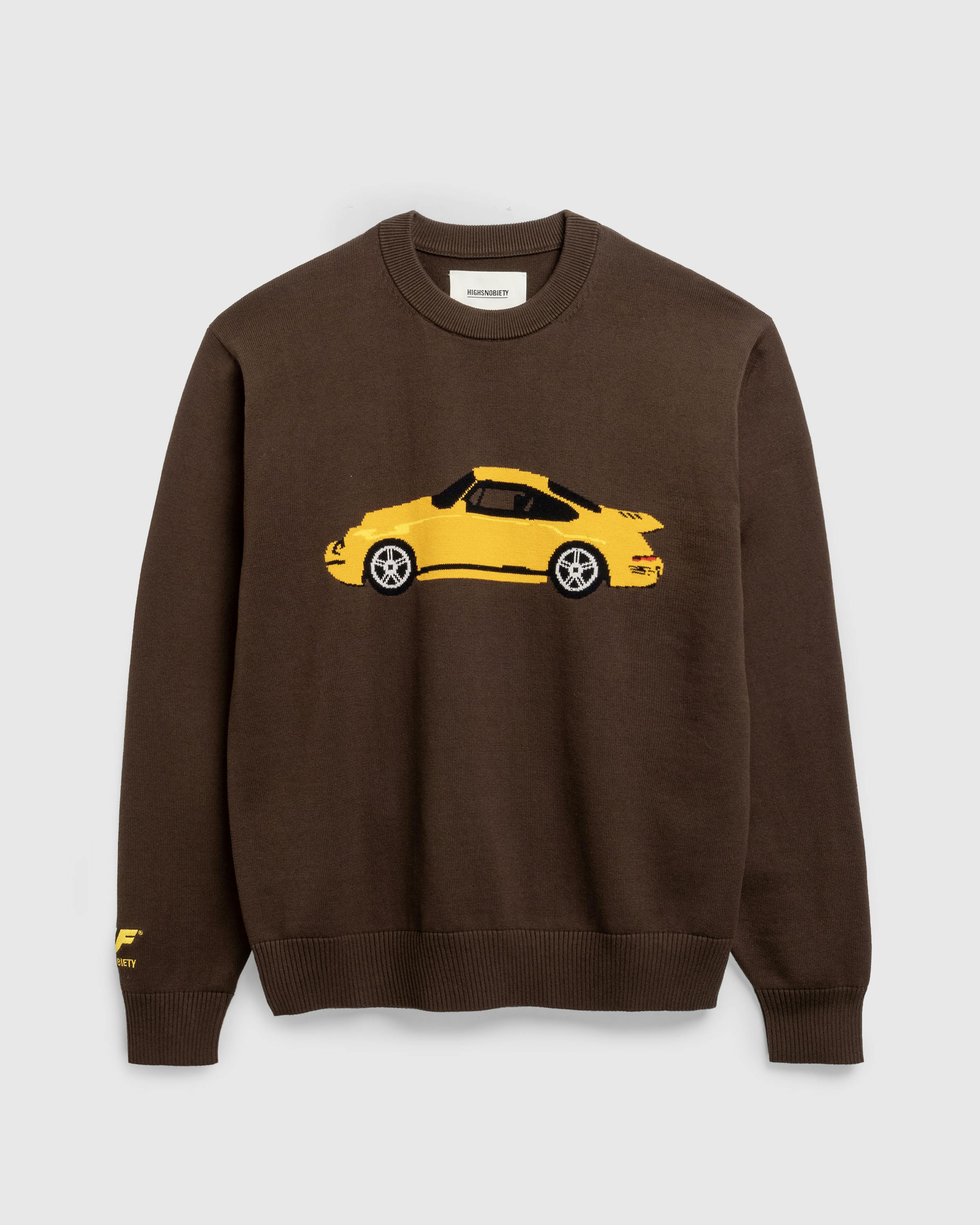 RUF x Highsnobiety – Yellowbird Knit Crewneck Brown - Crewnecks - Brown - Image 1