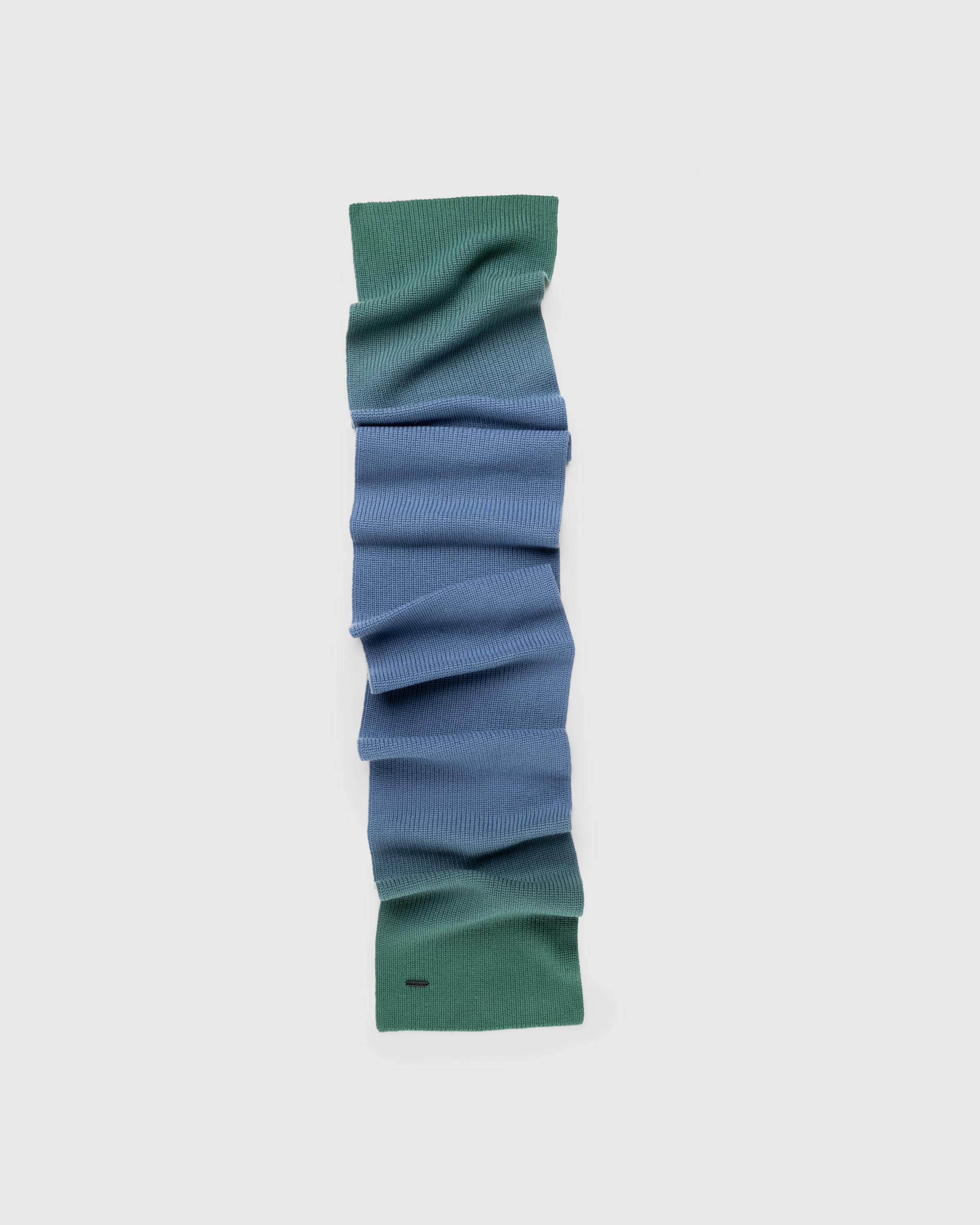 J.W. Anderson – Gradient Scarf Bright Olive - Knits - Green - Image 1