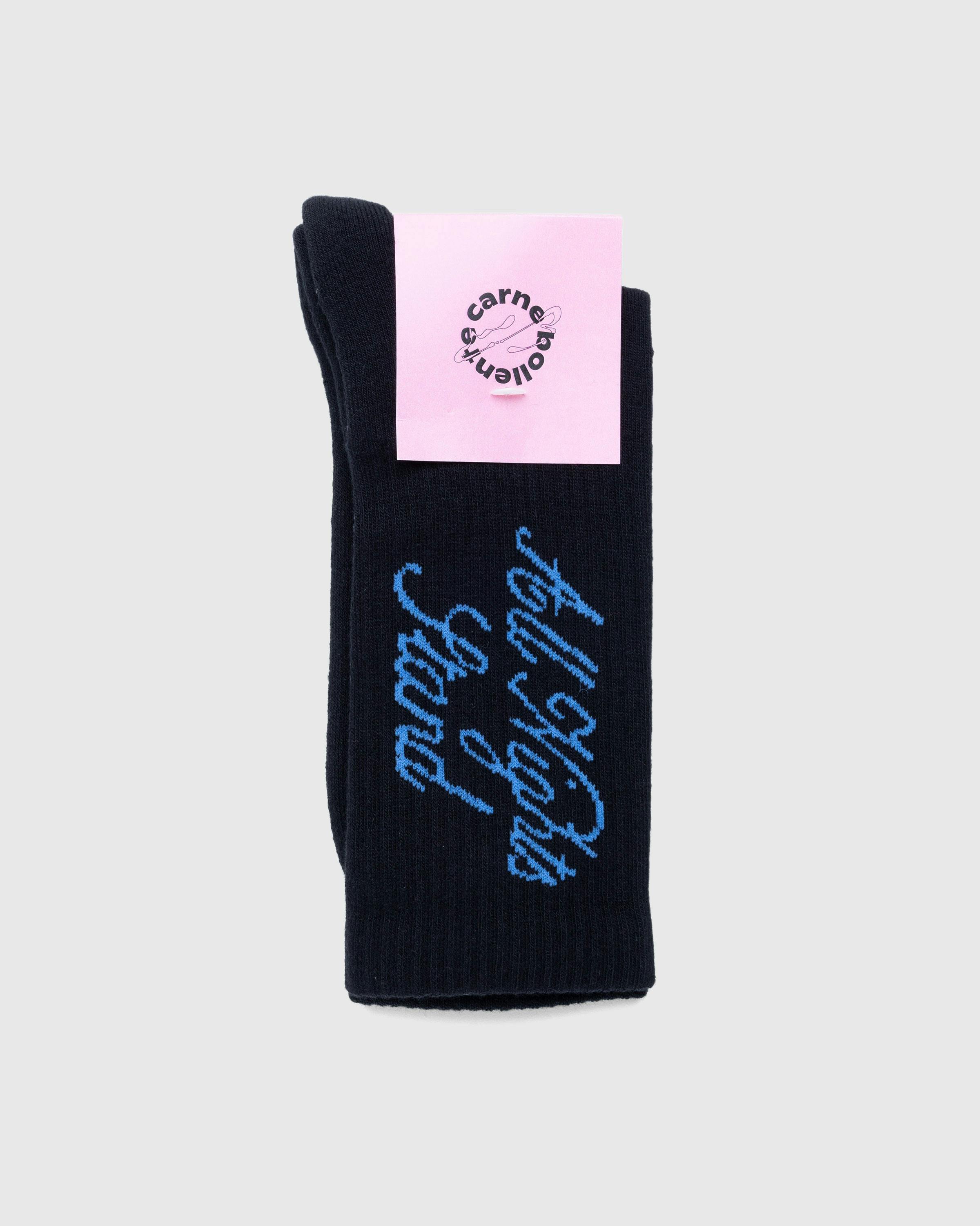 Carne Bollente – Romeo Is Back Socks Black  - Crew - Black - Image 3