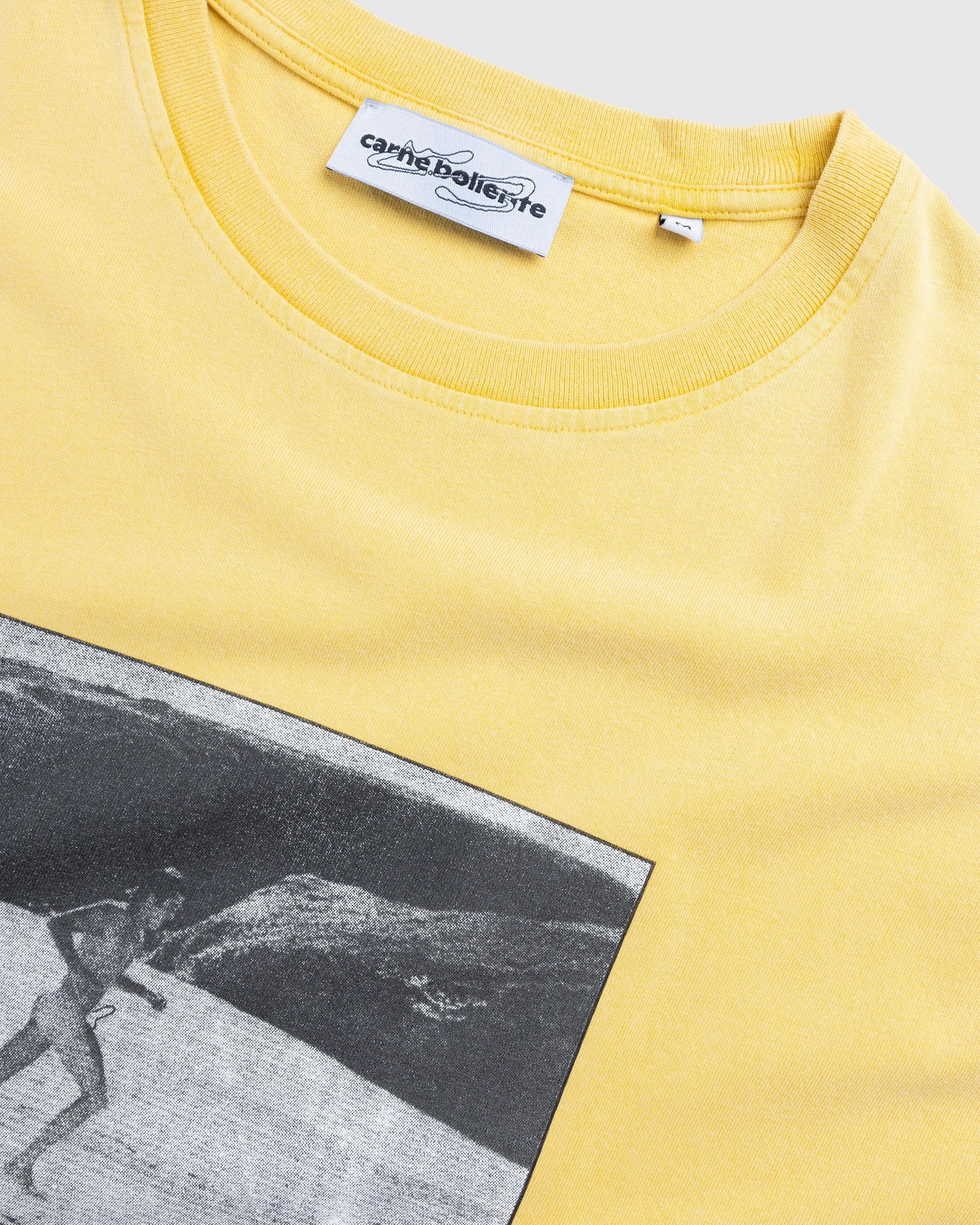 Carne Bollente – Since Almost 10 Years T-Shirt Yellow | Highsnobiety Shop