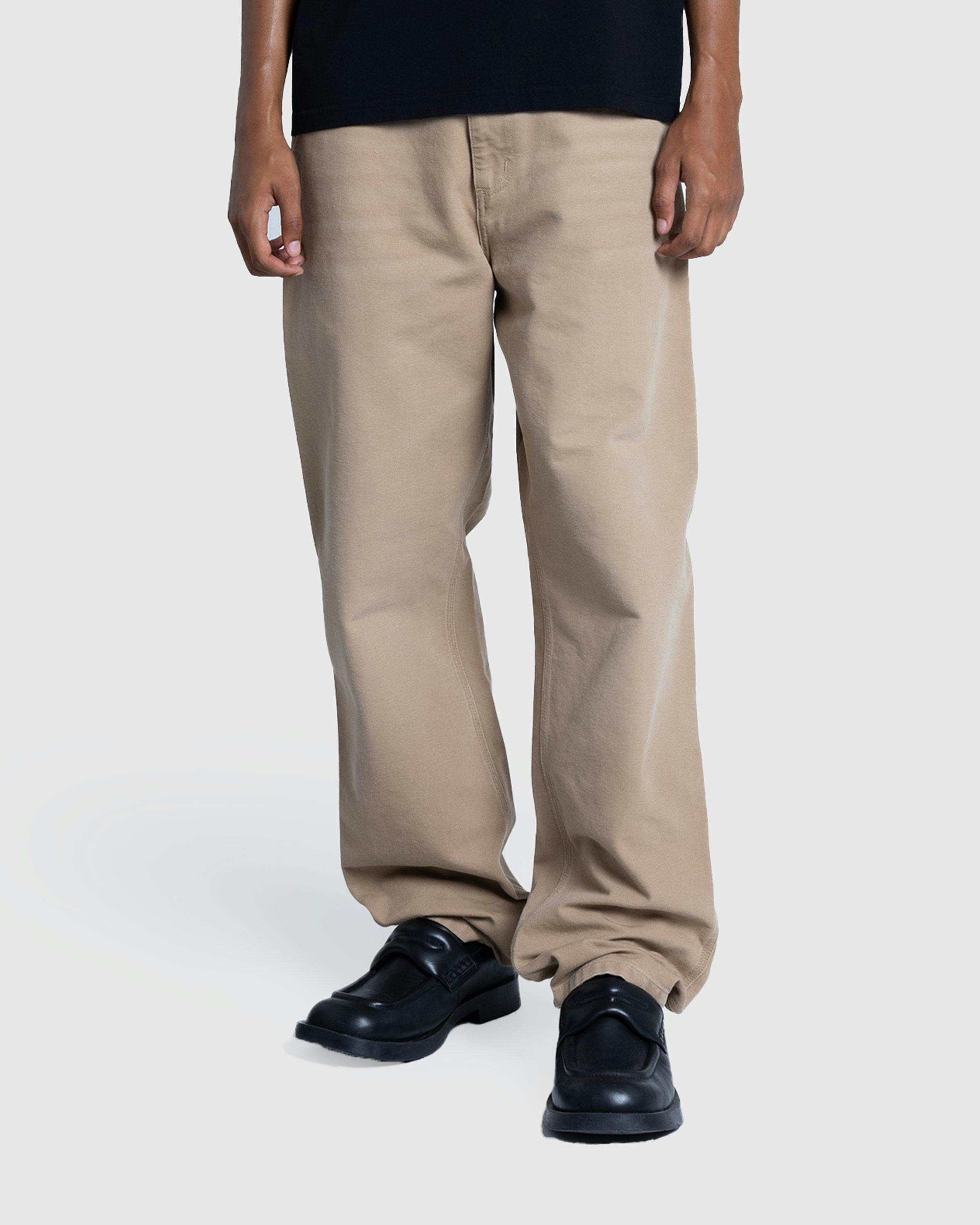 Carhartt WIP – Single Knee Pant Peanut/Aged Canvas - Work Pants - Beige - Image 2