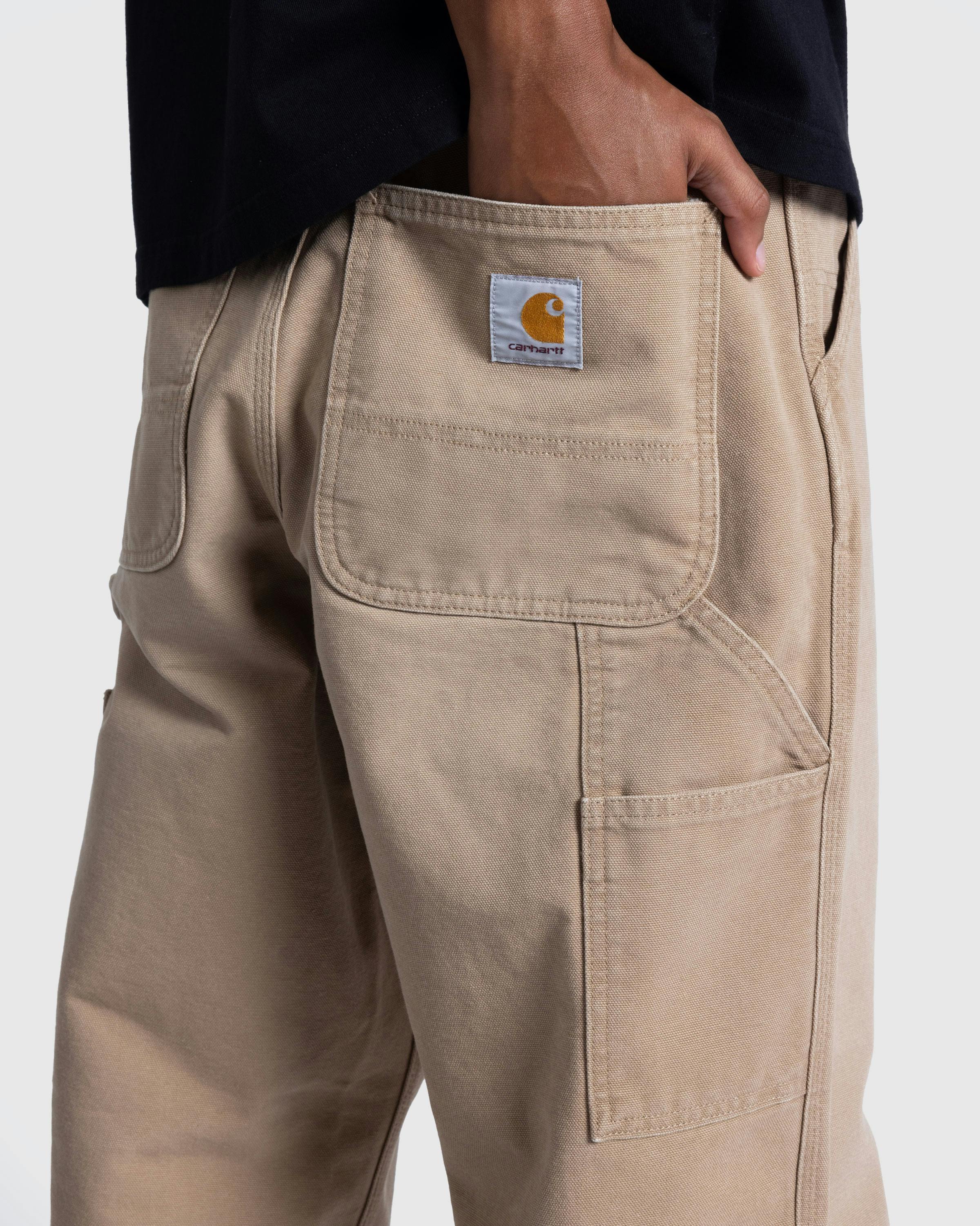 Carhartt WIP – Single Knee Pant Peanut/Aged Canvas - Work Pants - Beige - Image 5