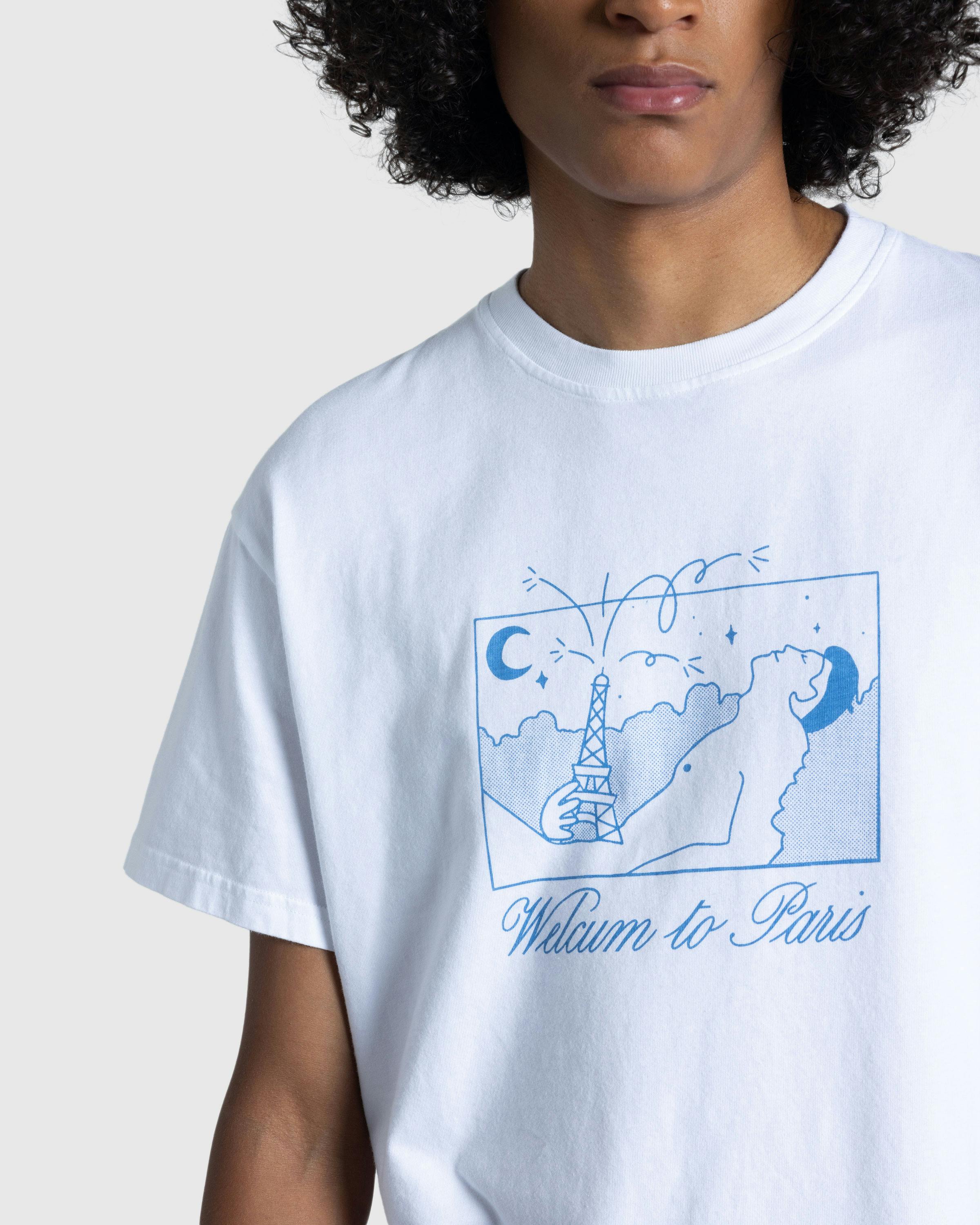 Carne Bollente – Welcum to Paris T-Shirt White - T-Shirts - White - Image 4