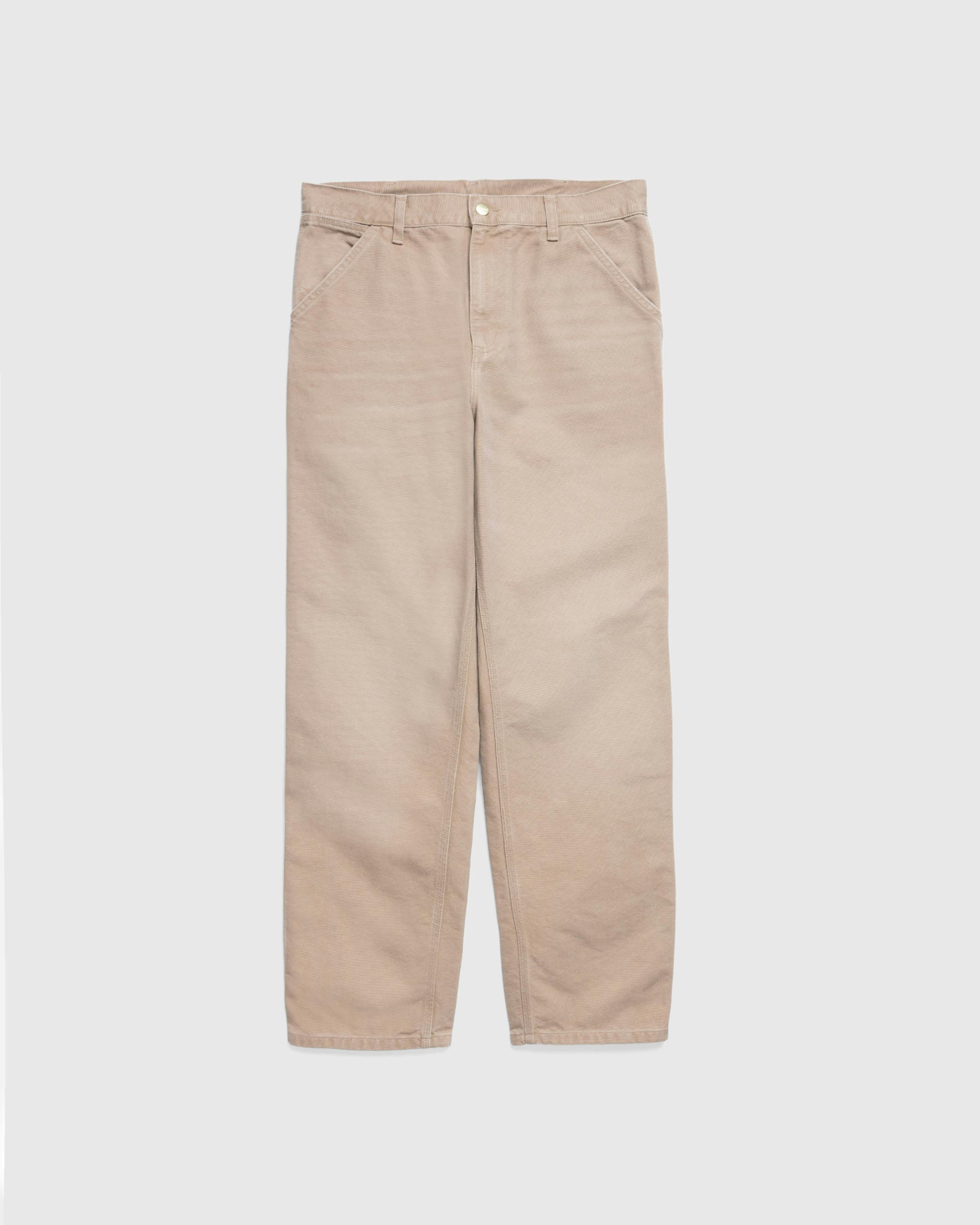 Carhartt WIP – Single Knee Pant Peanut/Aged Canvas - Work Pants - Beige - Image 1