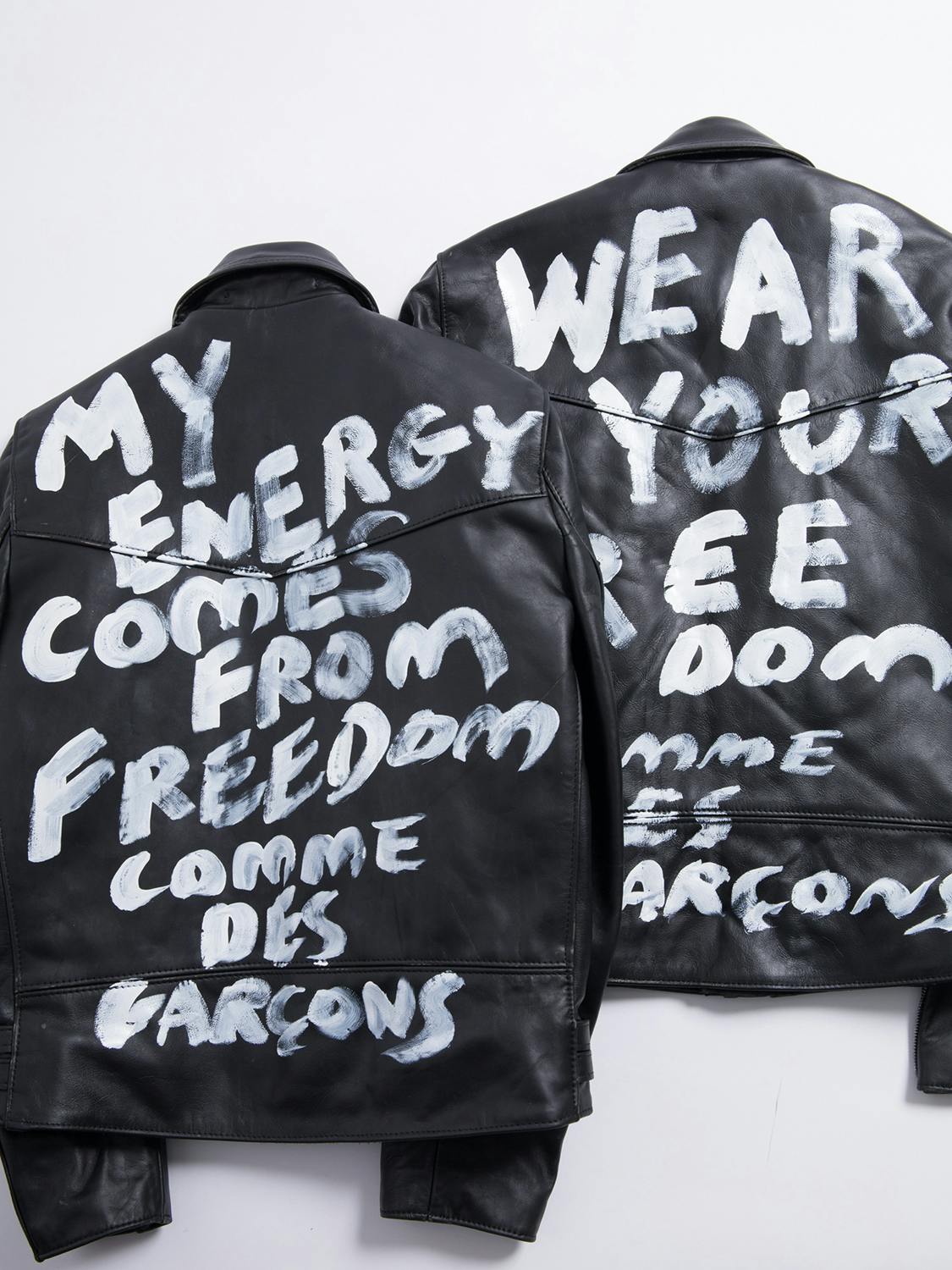 COMME des GARCONS Lewis Leathers Jackets Are True Icons