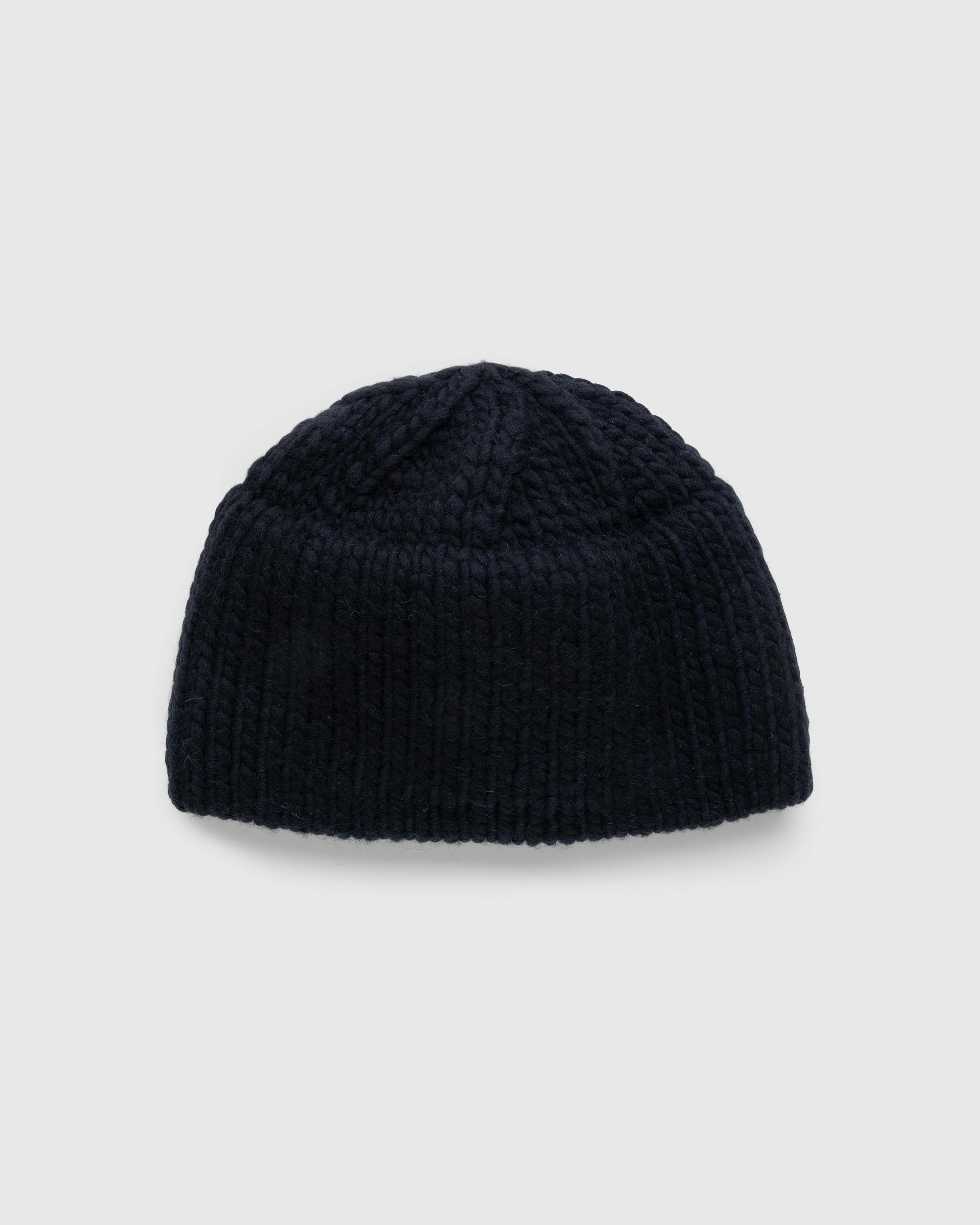 Dries van Noten – Muki Wool Hat Black - Caps - Black - Image 1