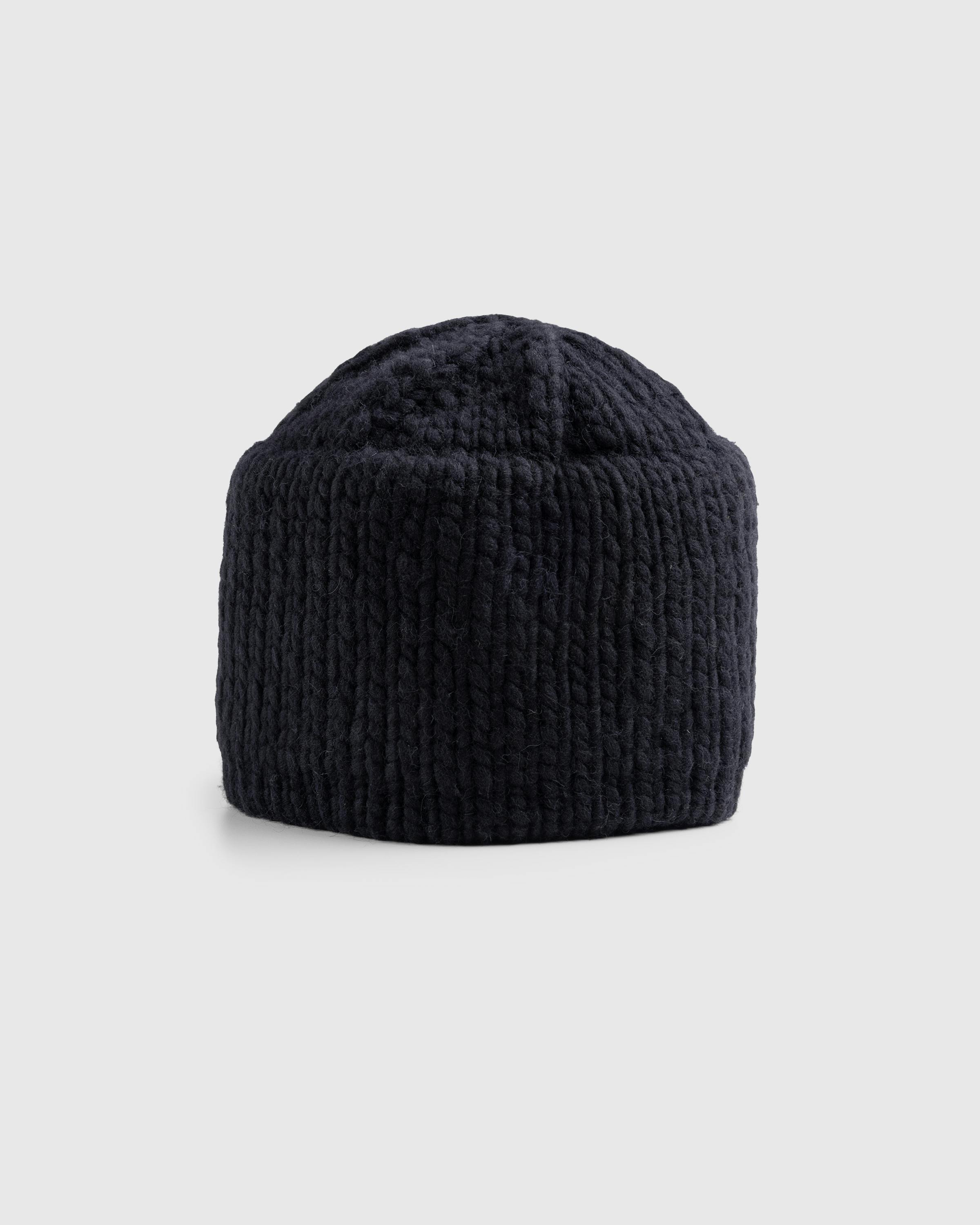 Dries van Noten – Muki Wool Hat Black - Caps - Black - Image 4