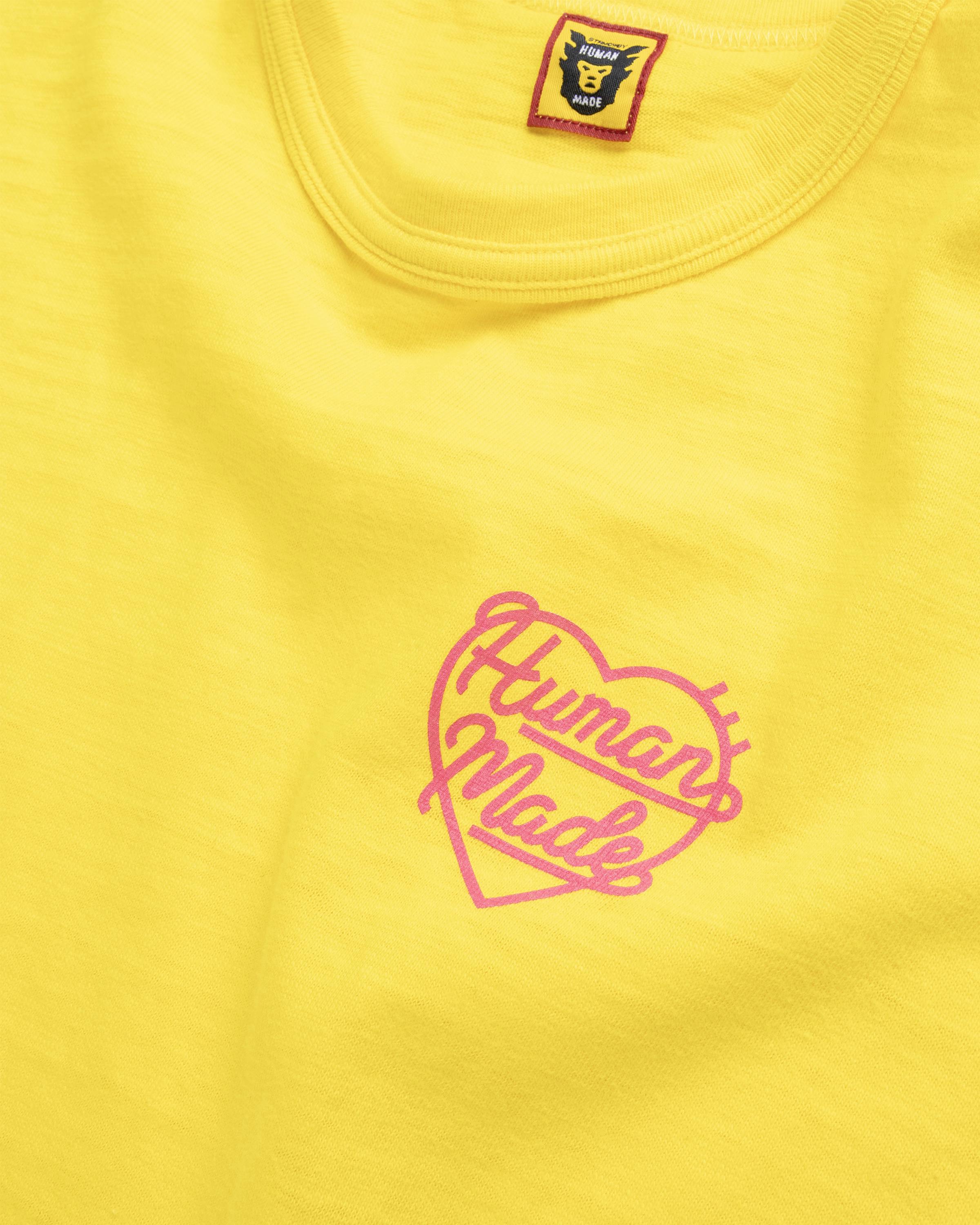 Human Made – Color T-Shirt Yellow - T-Shirts - Yellow - Image 6