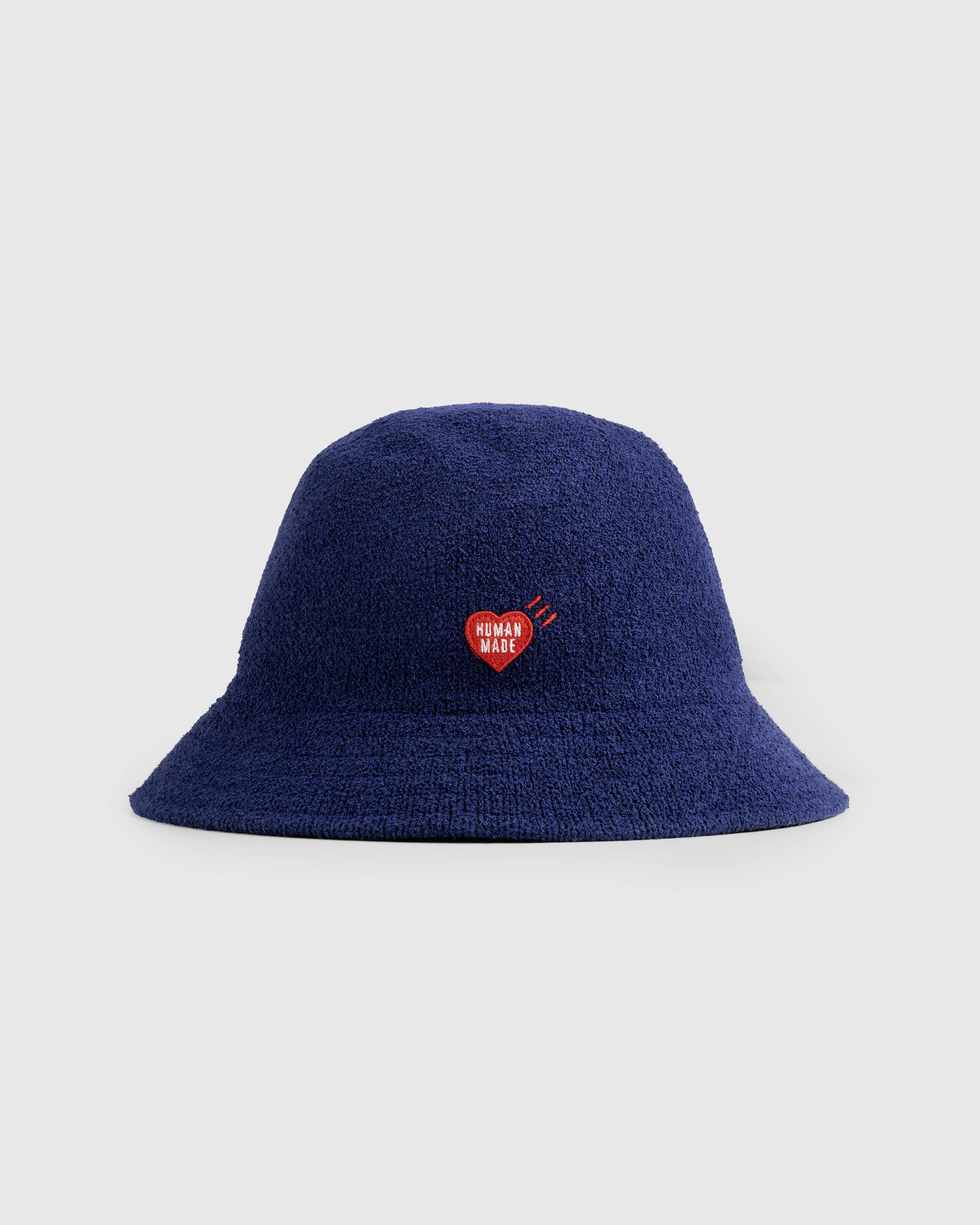 Human Made – Pile Bucket Hat Navy - Bucket Hats - Blue - Image 1