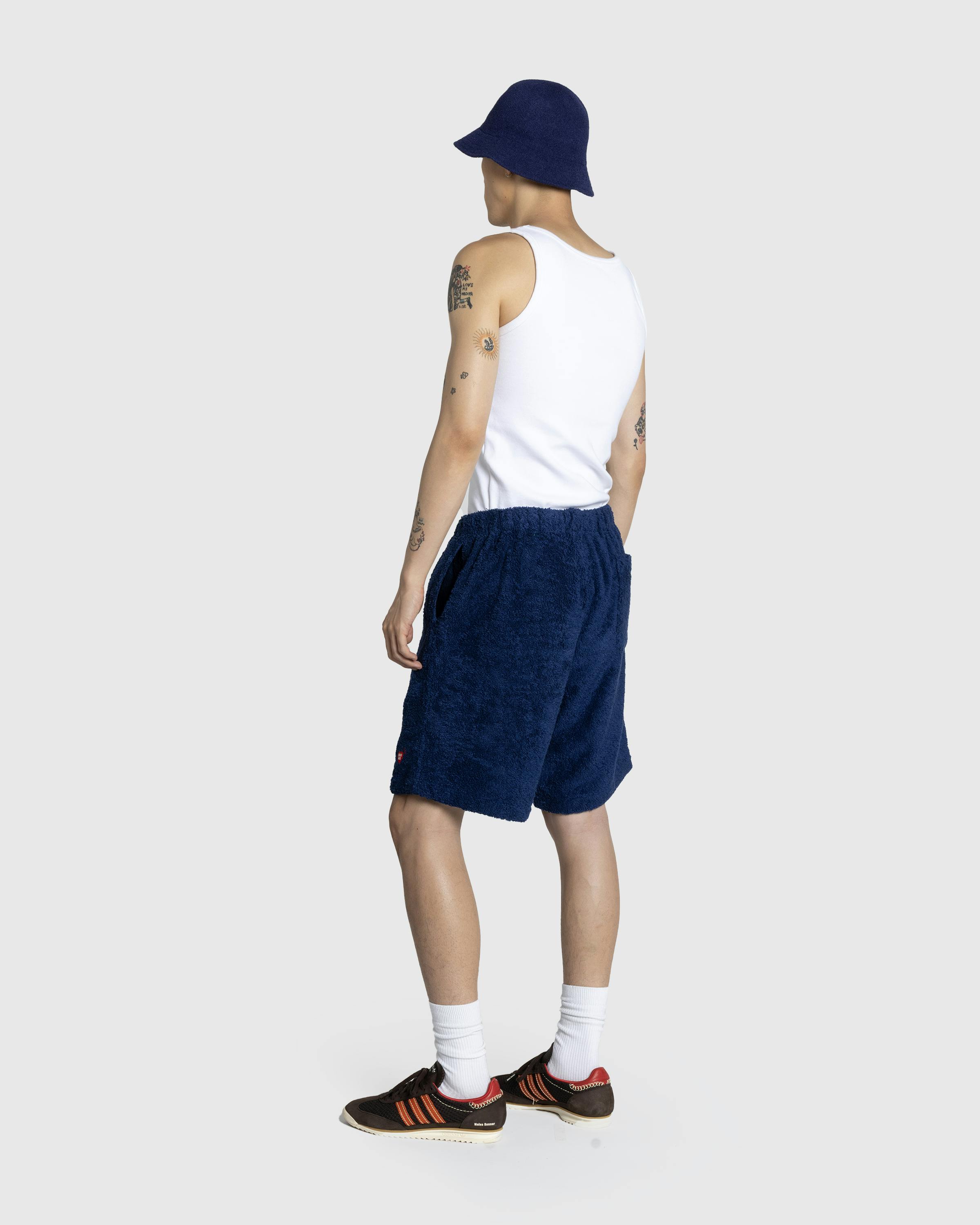 Human Made – Pile Shorts Blue - Short Cuts - Blue - Image 4