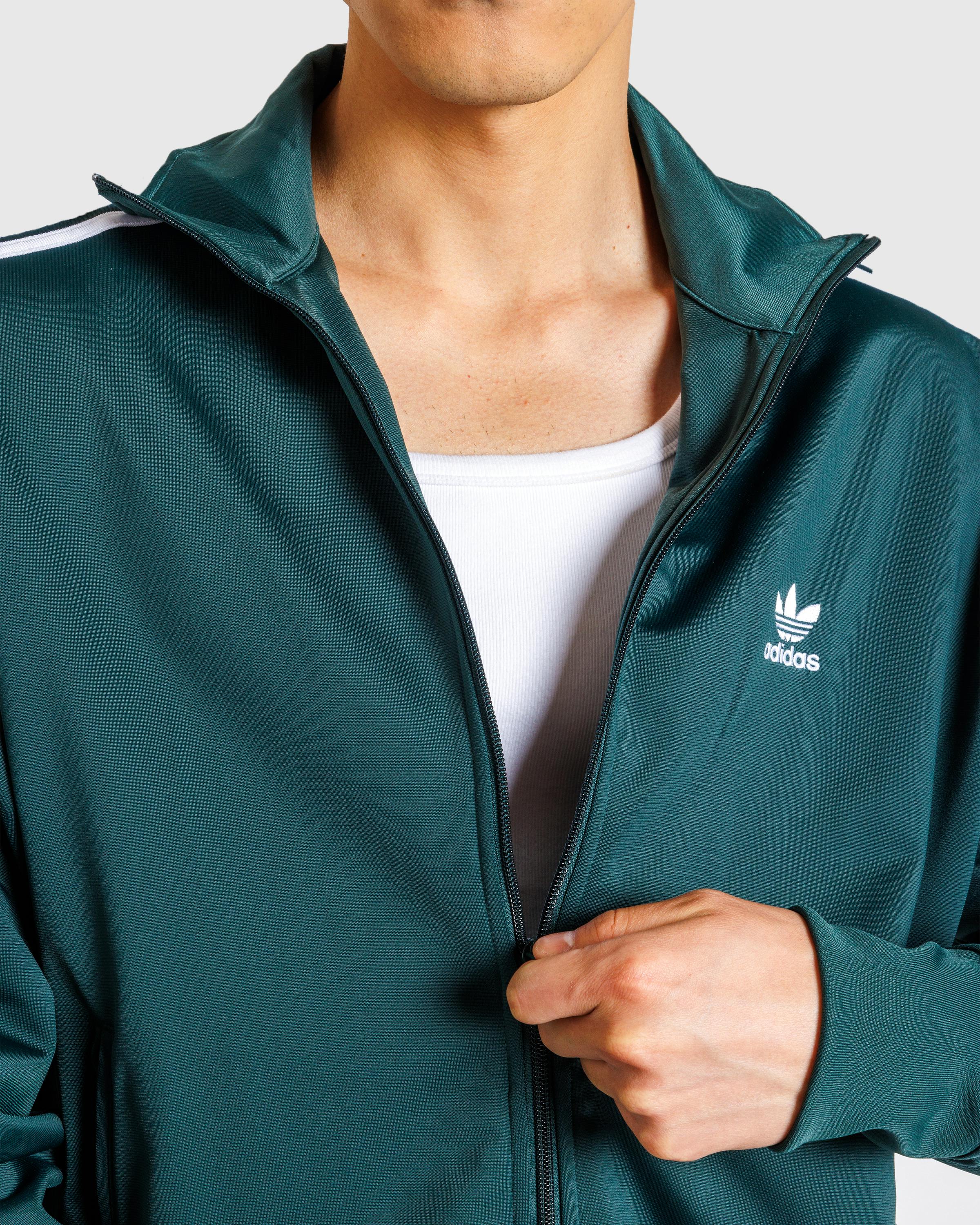 Adidas – Adicolor Firebird Track Top Mineral Green - Track Jackets - Green - Image 7