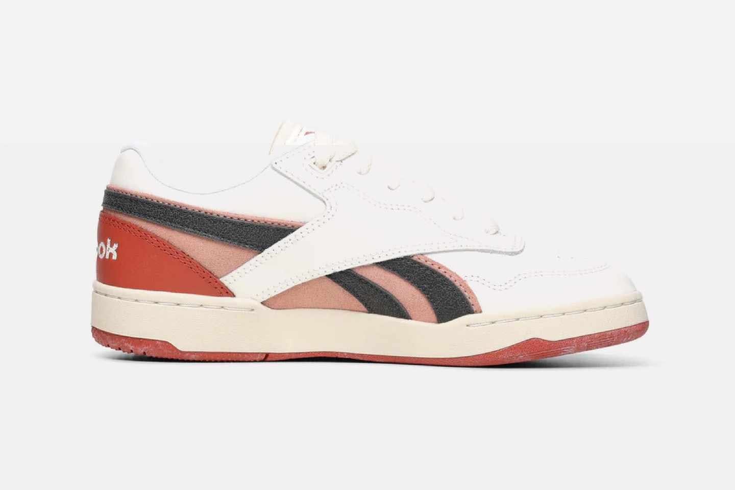 Reebok's BB 4000 II sneaker in brown and white colorway