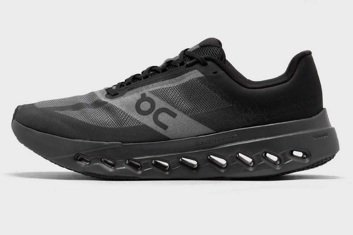 On's Cloudsurfer Next running sneaker in all black colorway