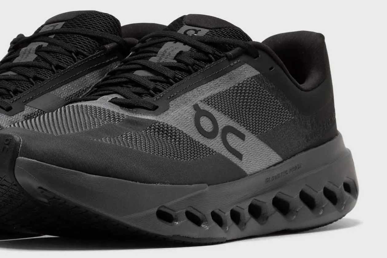 On's Cloudsurfer Next running sneaker in all black colorway