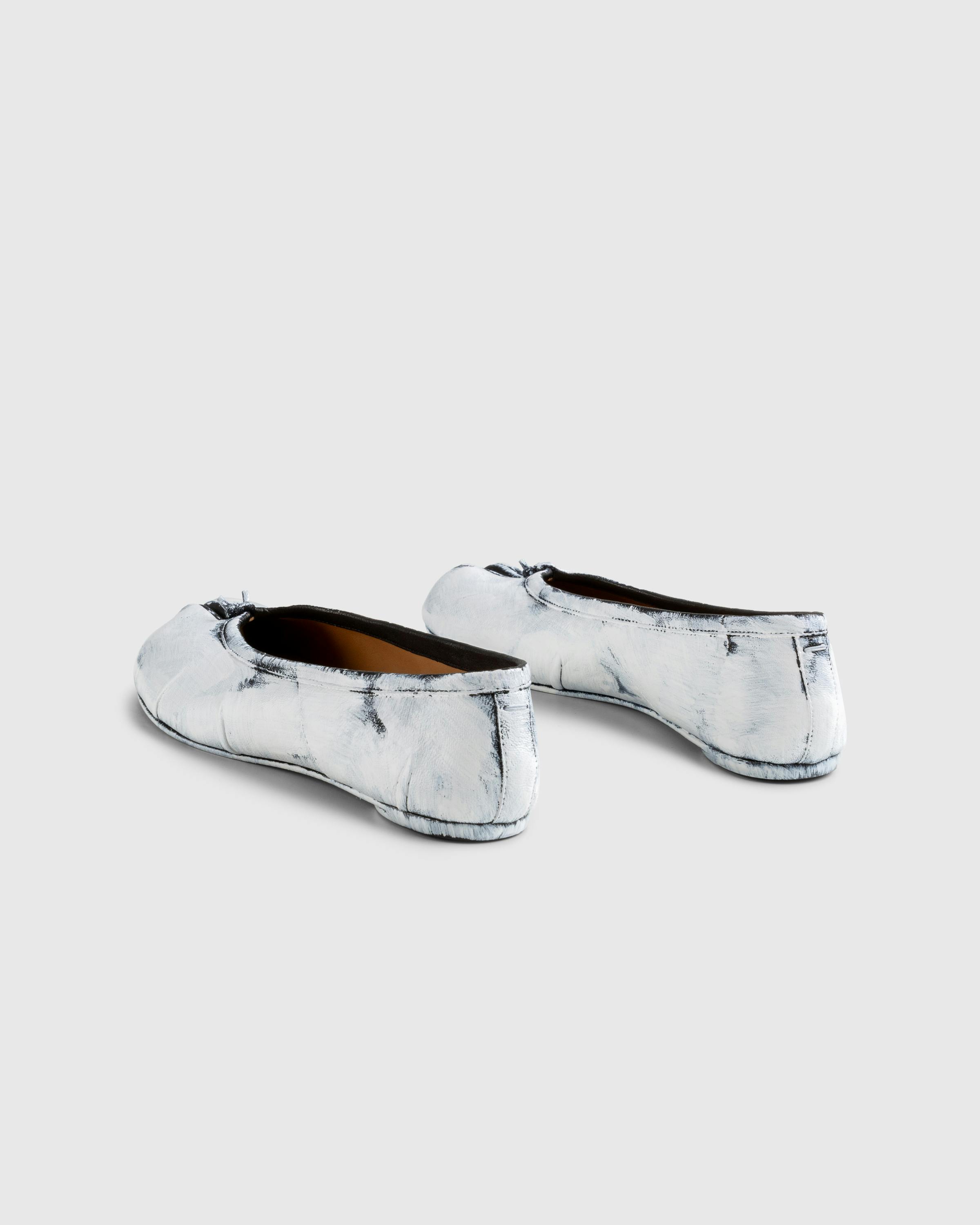 Maison Margiela – Tabi Ballerina Bianchetto  - Slip-Ons - White - Image 6