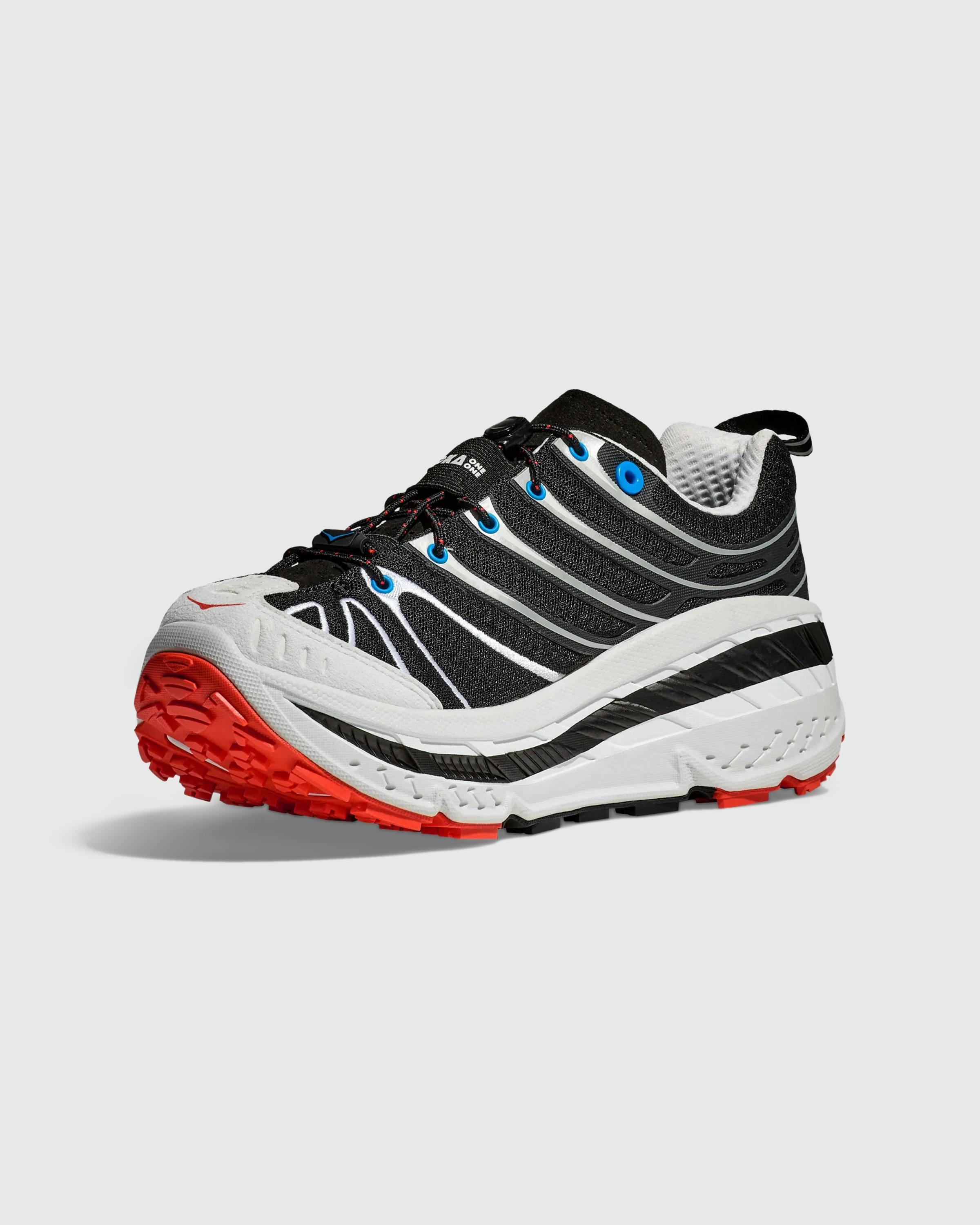 HOKA – Stinson Evo OG Black/Cosmic Grey  - Low Top Sneakers - Black - Image 6