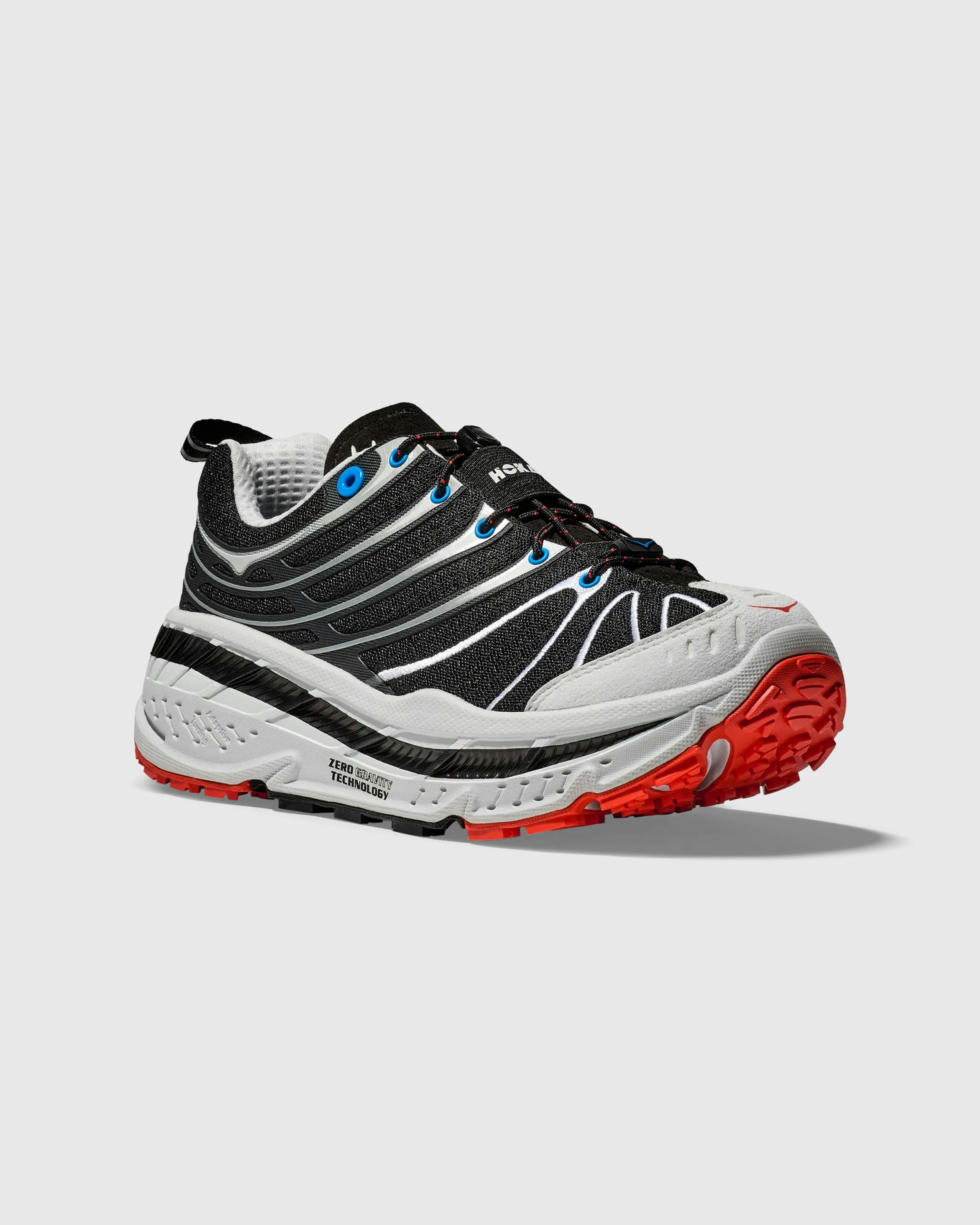 HOKA – Stinson Evo OG Black/Cosmic Grey  - Low Top Sneakers - Black - Image 4