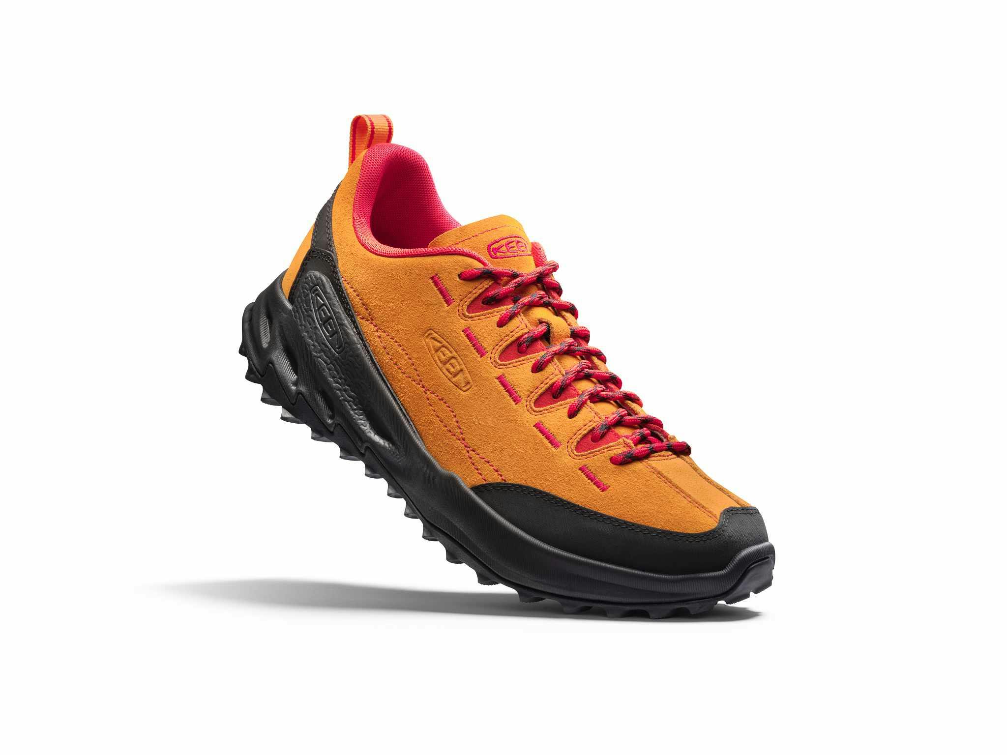 Keen Jasper Zionic sneaker in orange suede