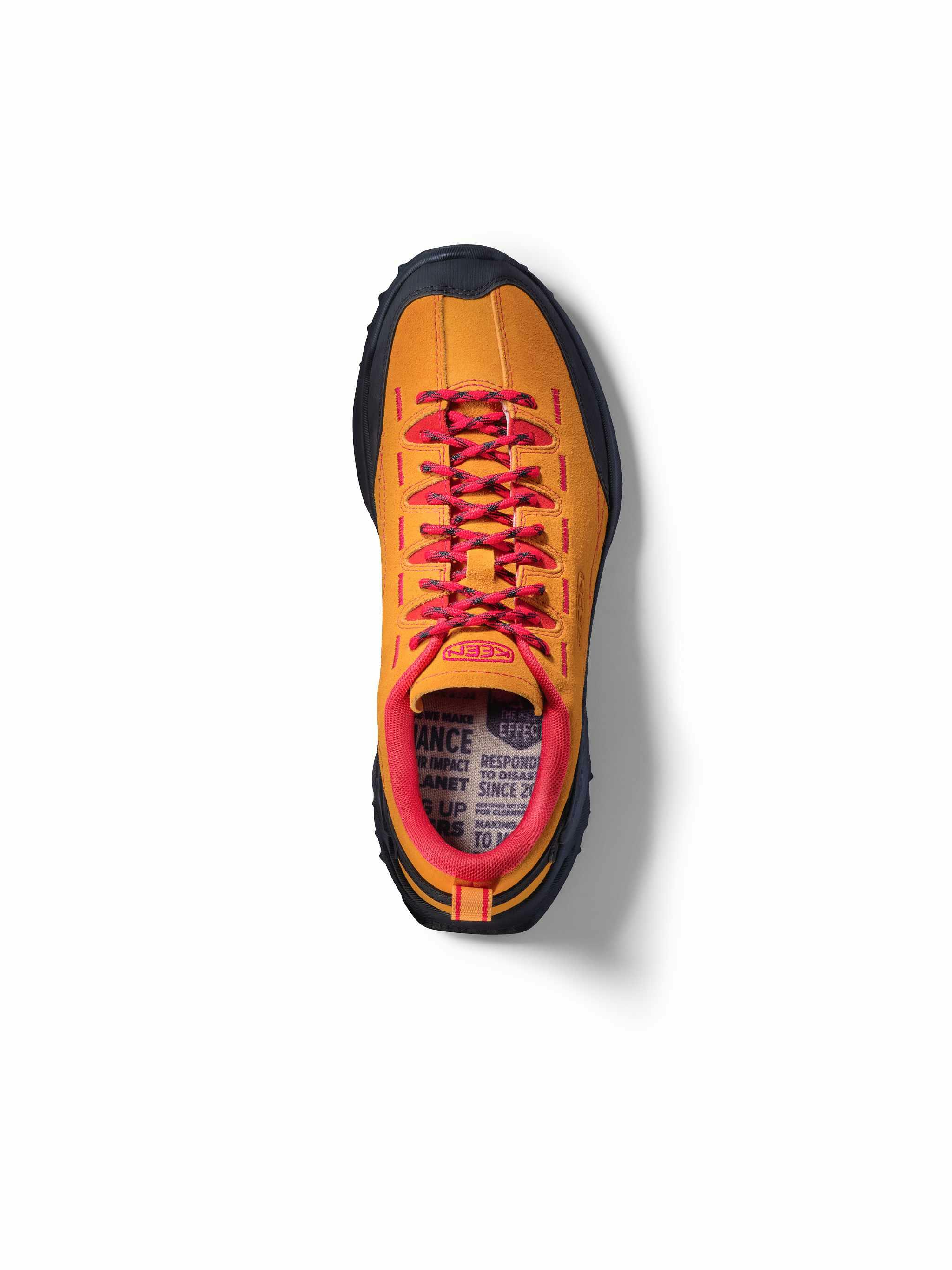 Keen Jasper Zionic sneaker in orange suede