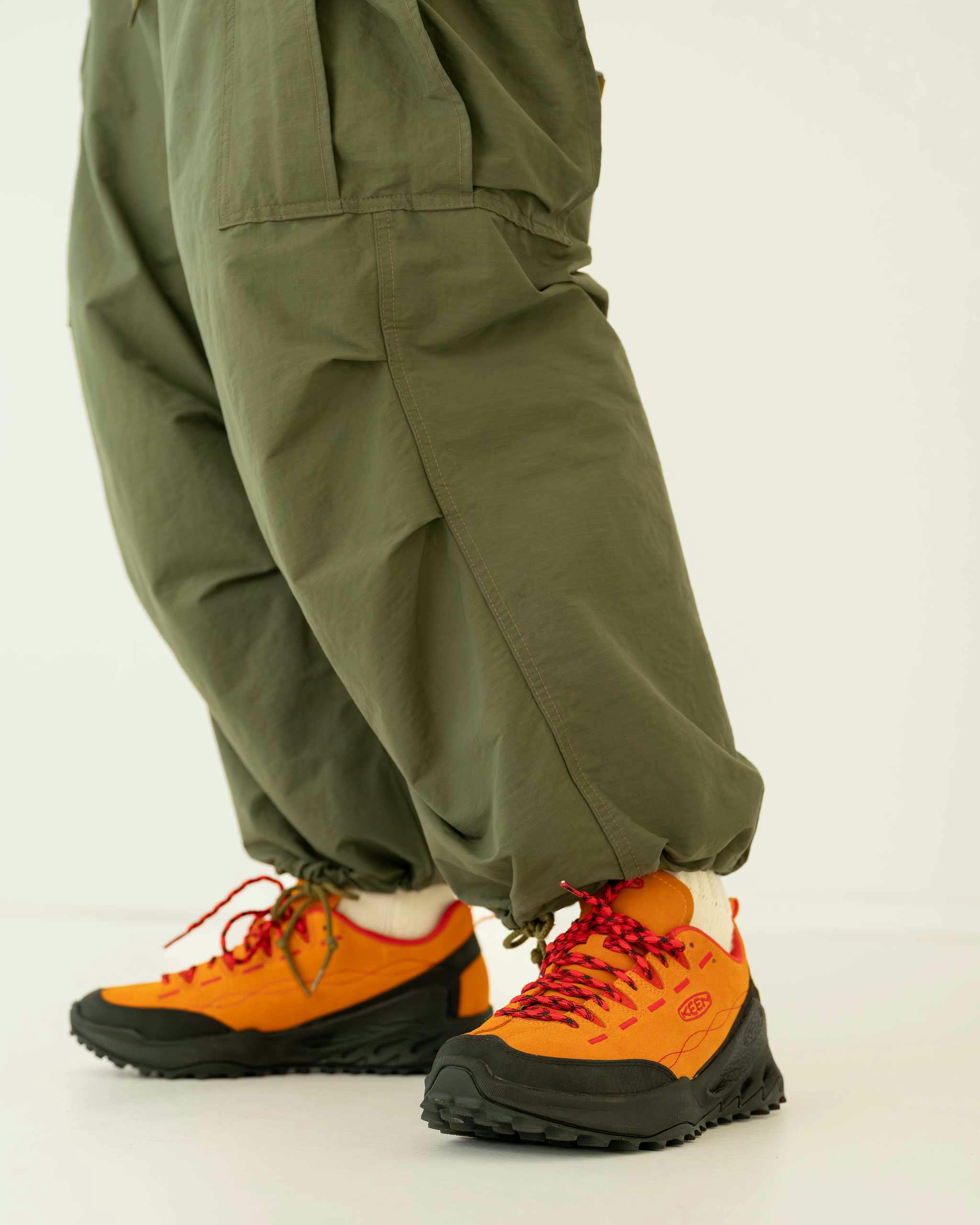 Keen Jasper Zionic sneaker in orange suede