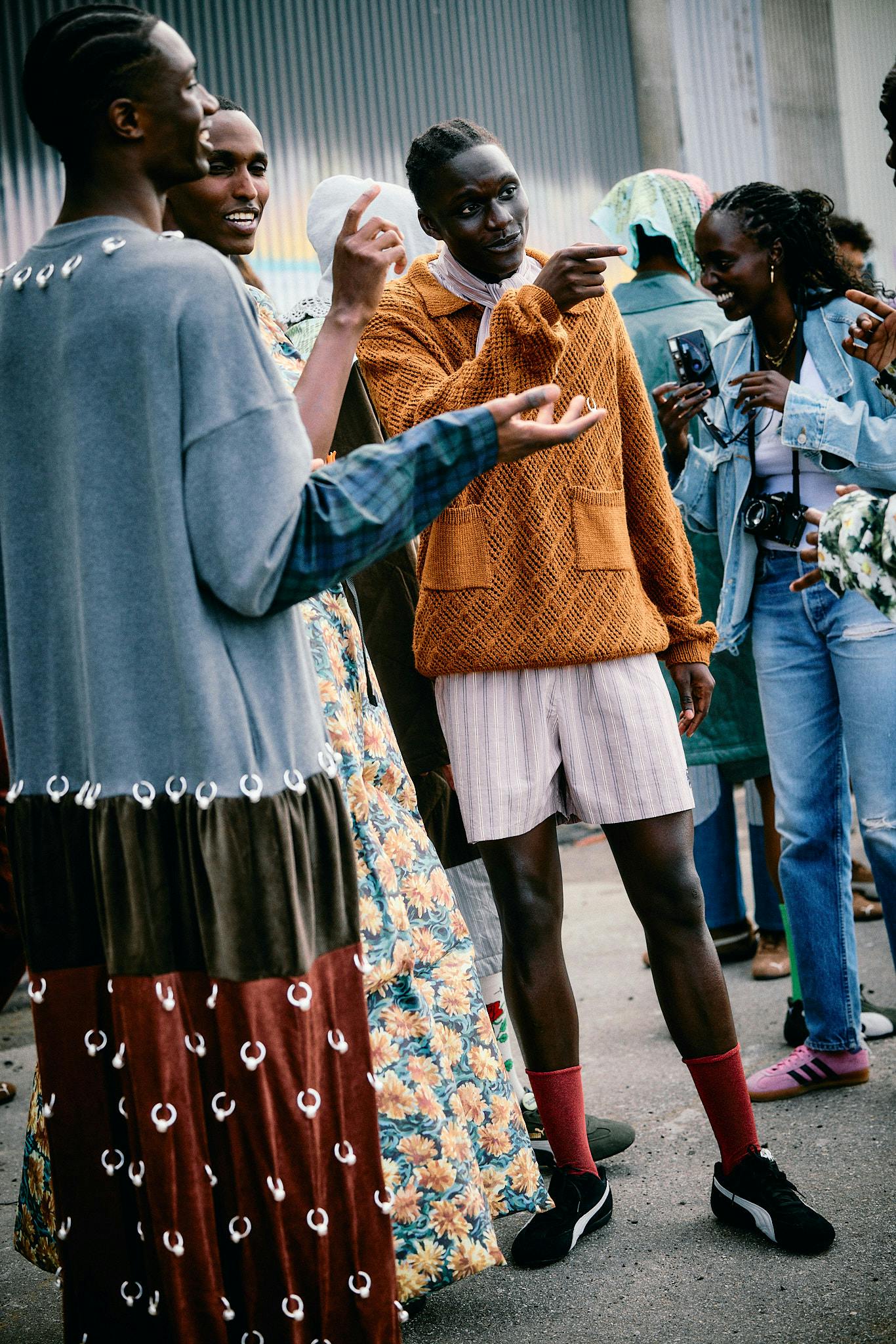 Happy Socks and Roth Ekroth at Copenhagen Fashion Week SS25