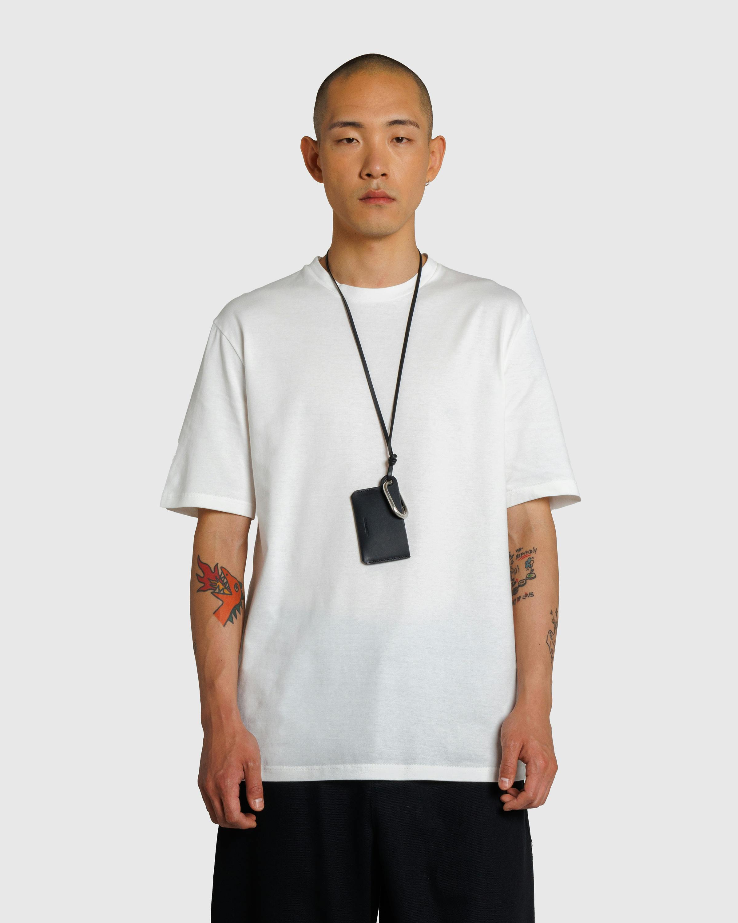 Jil Sander – Universal Consciousness T-Shirt Coconut - T-Shirts - White - Image 2