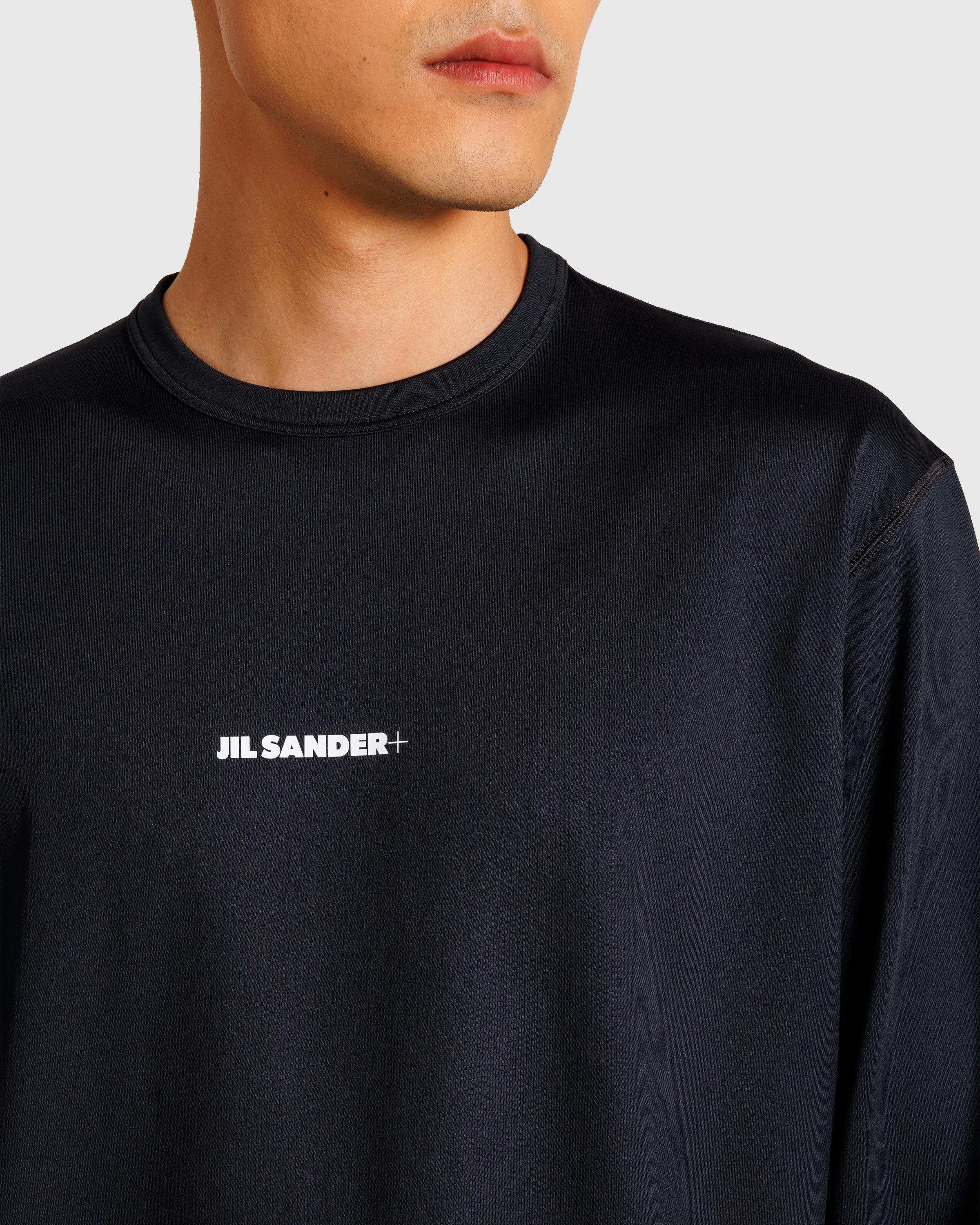 Jil Sander – Logo Long-Sleeve T-Shirt Black - Longsleeves - Black - Image 7