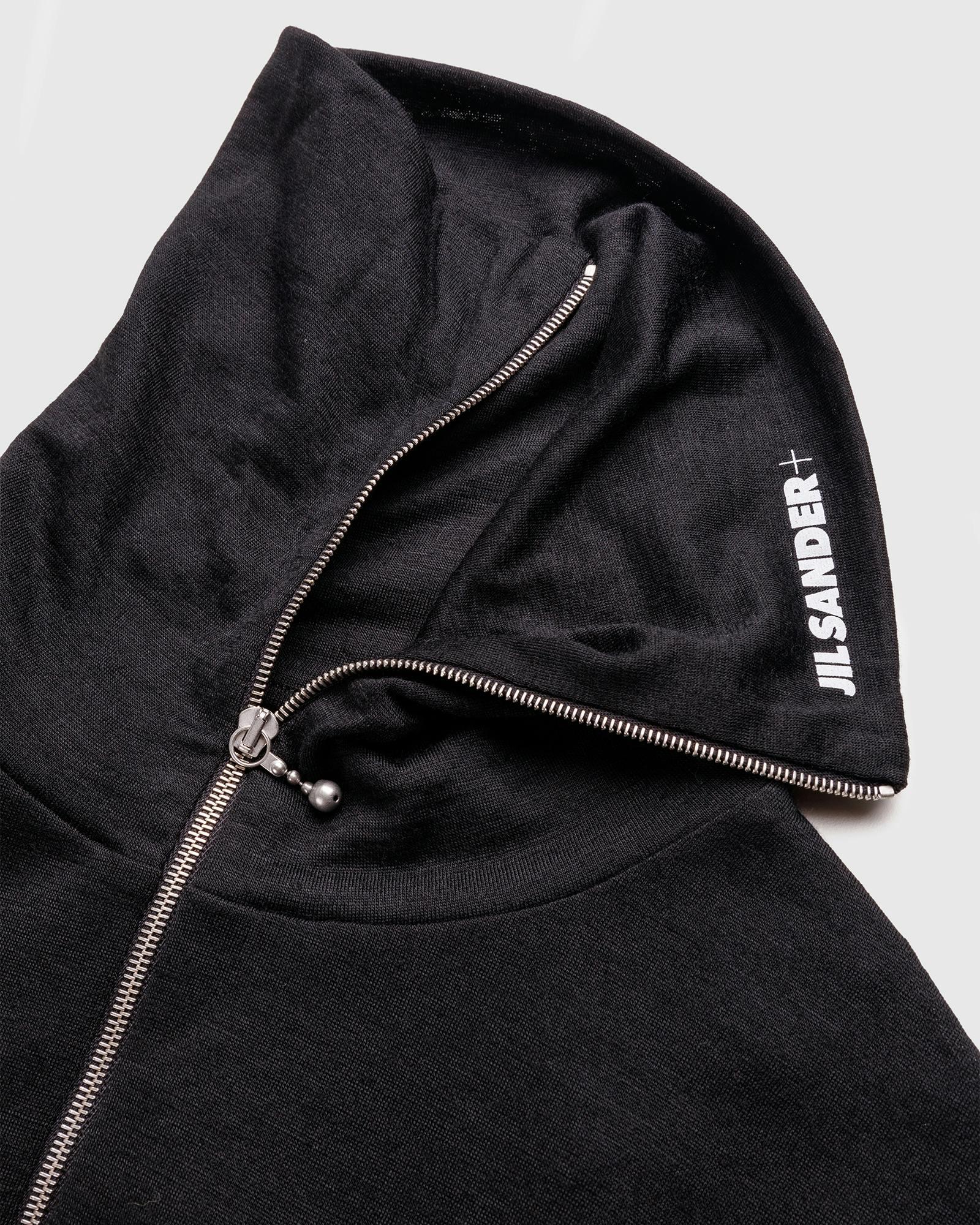 Jil Sander – Zip-Up Long-Sleeve Black - Zip-Ups - Black - Image 5