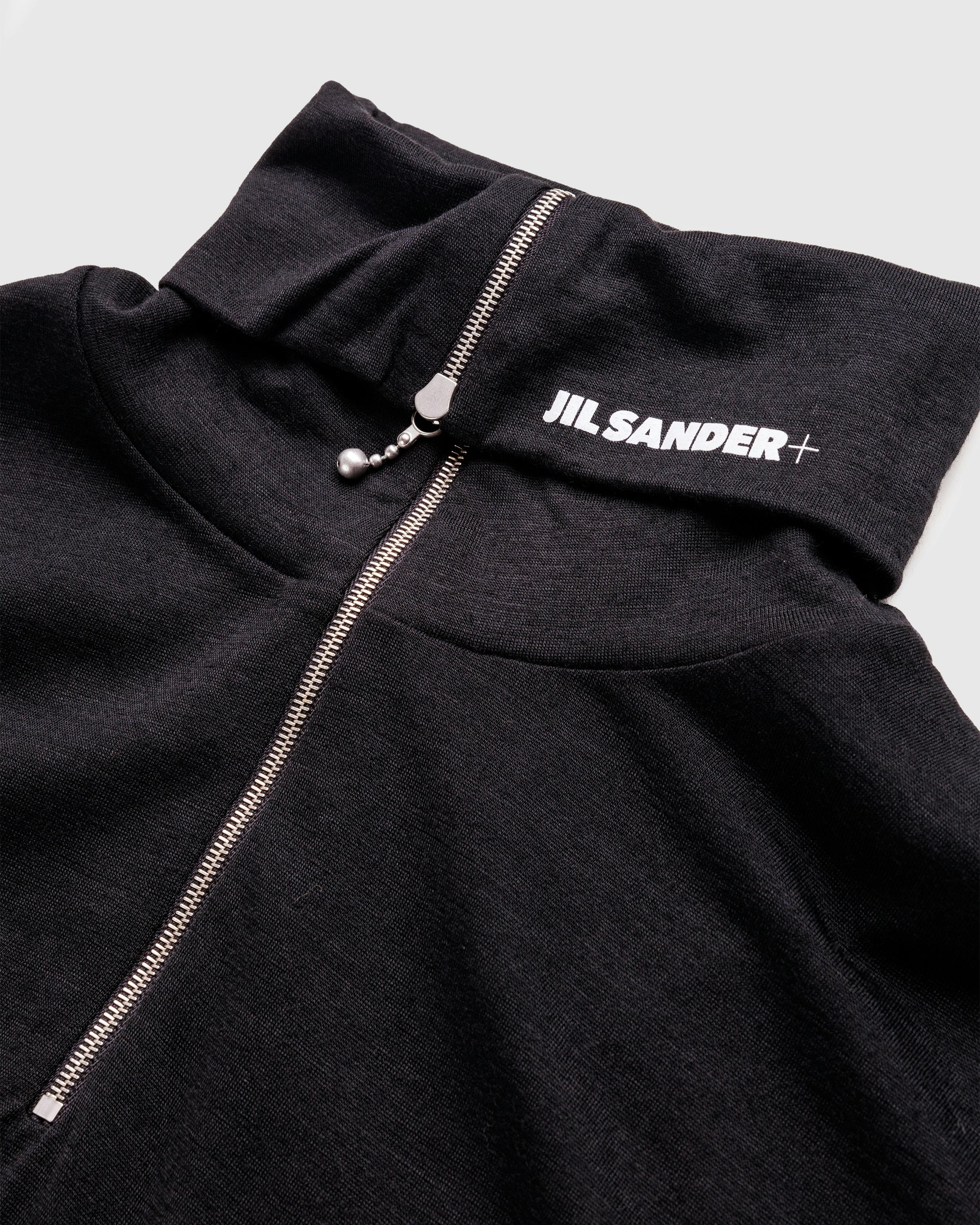 Jil Sander – Zip-Up Long-Sleeve Black - Zip-Ups - Black - Image 10