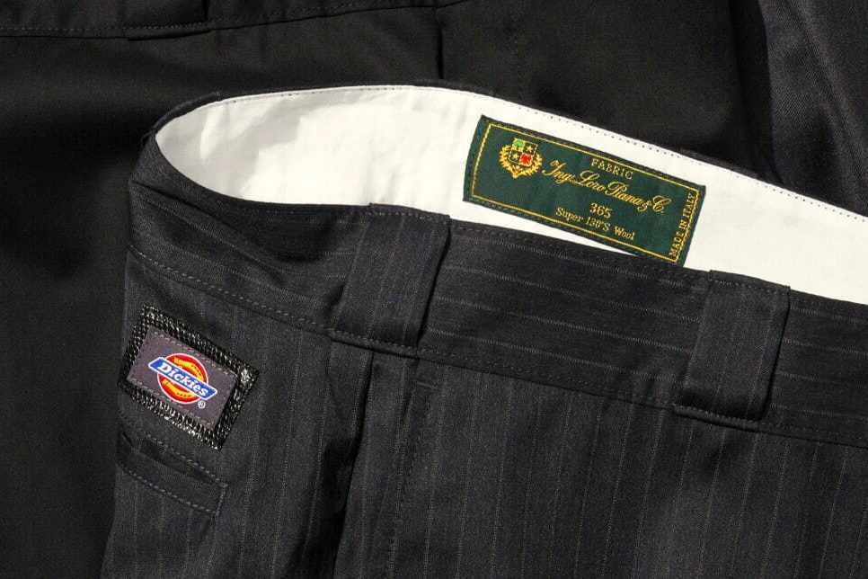 Loro Piana Dickies in grey wool by ESTNATION