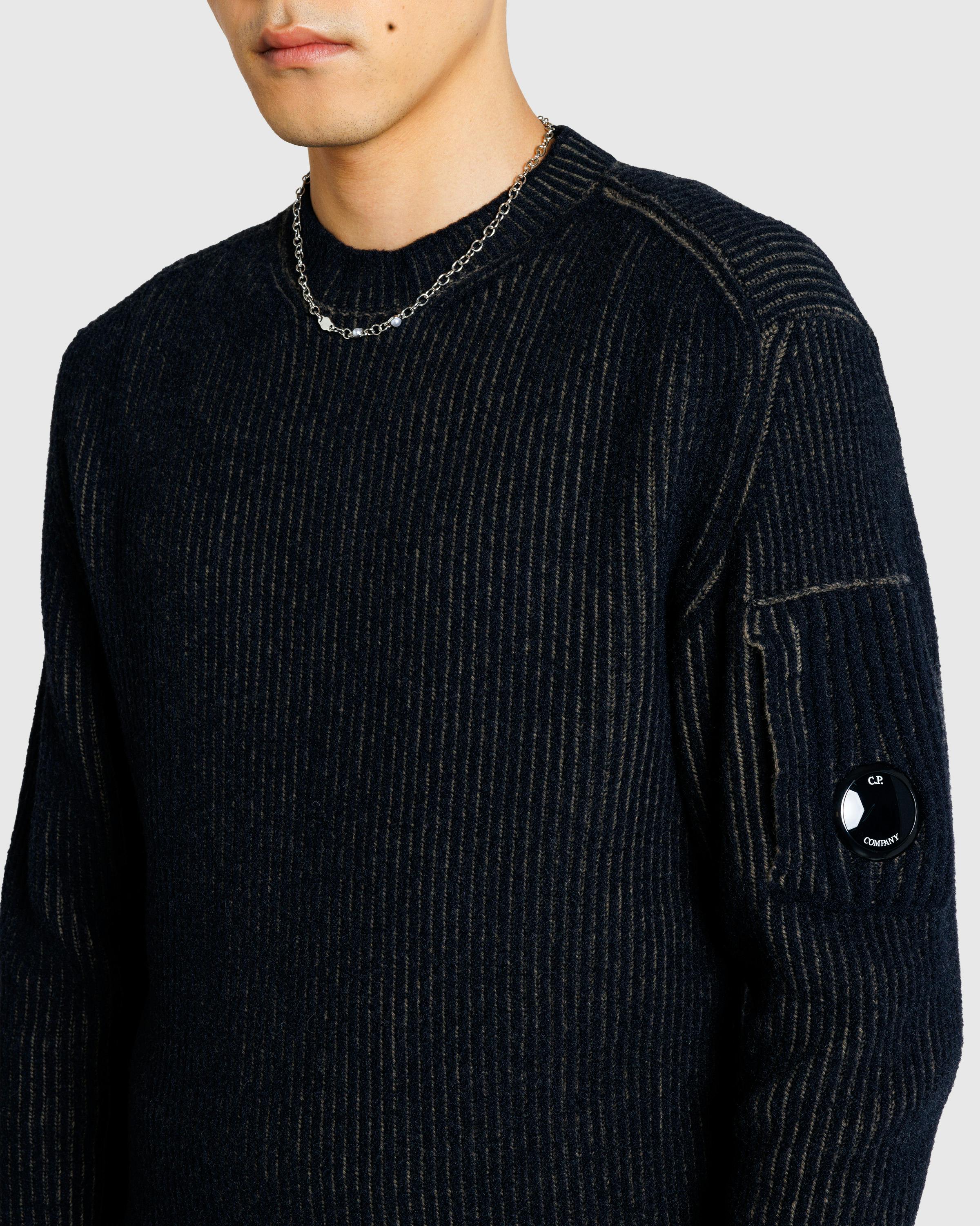 C.P. Company – Crewneck Fleece Knit Walnut - Crewnecks - Brown - Image 5