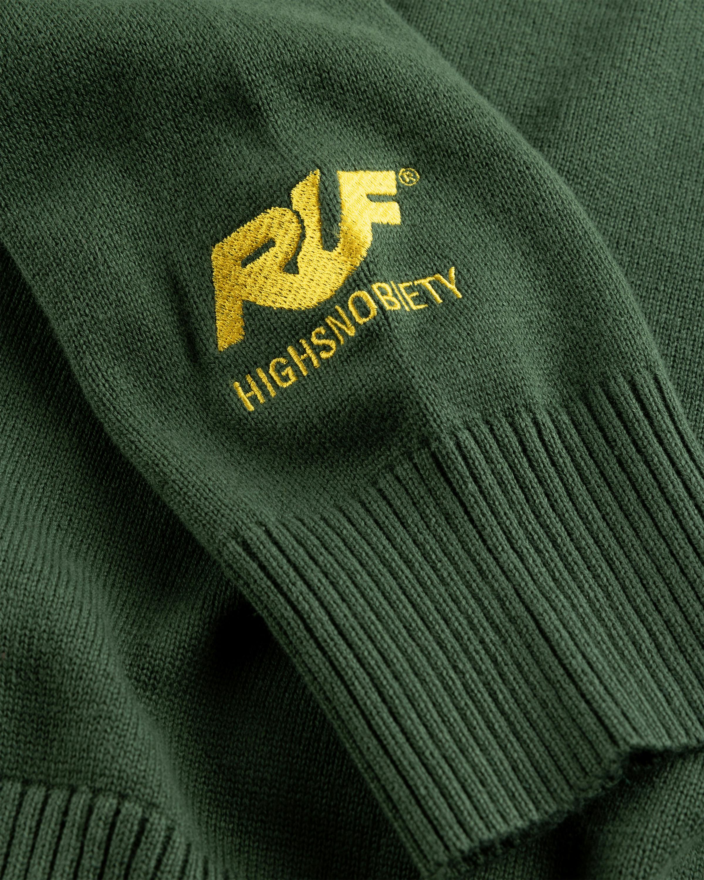 RUF x Highsnobiety – Yellowbird Knit Crewneck Green - Crewnecks - Green - Image 4