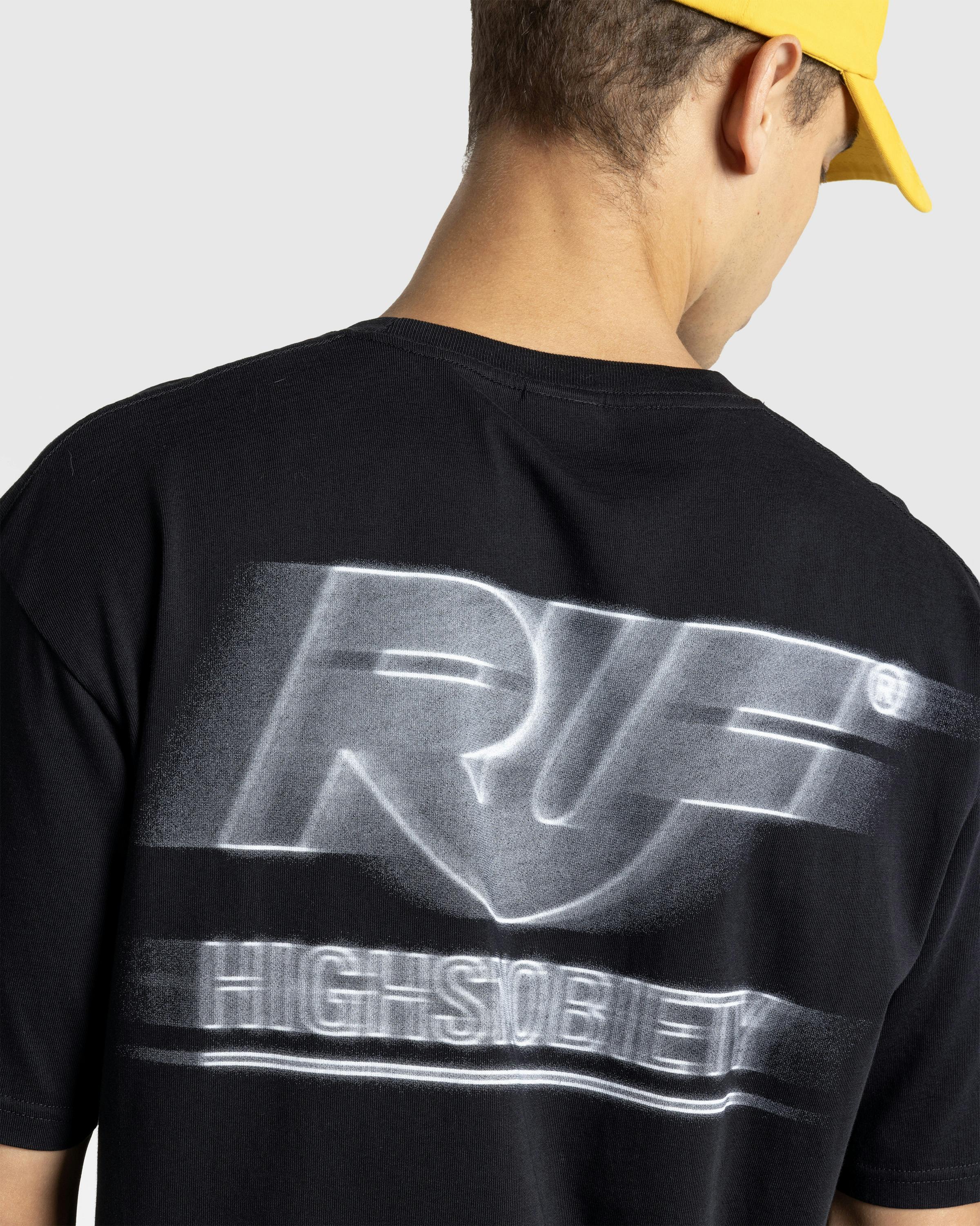 RUF x Highsnobiety – Blur T-Shirt Black - T-Shirts - Black - Image 8