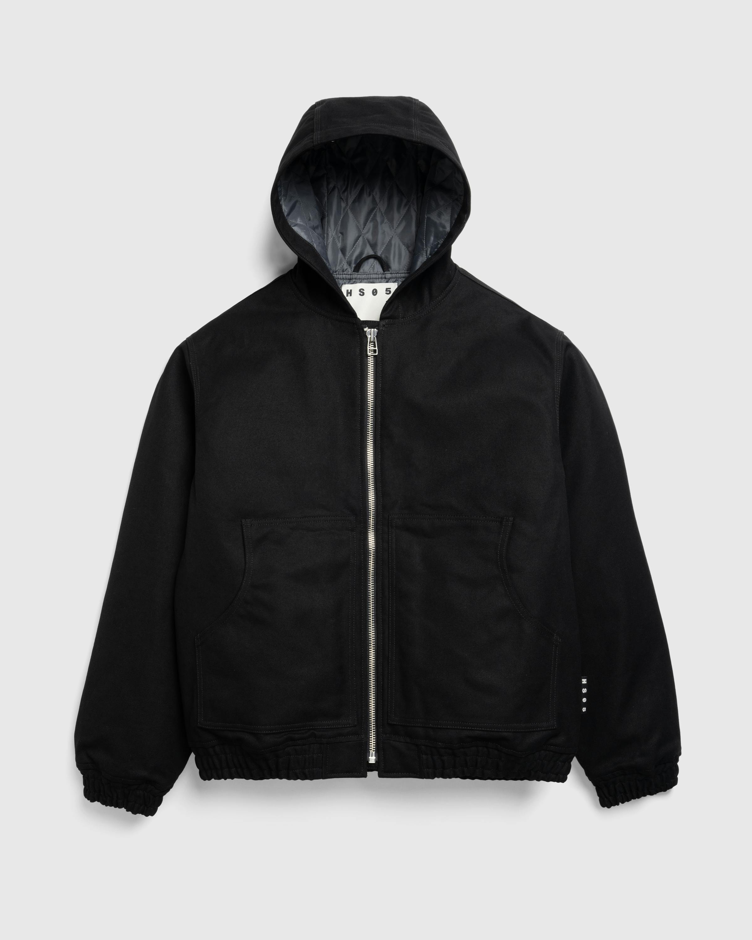 Highsnobiety HS05 – Oxford Canvas Insulated Jacket Black - Jackets - Black - Image 1