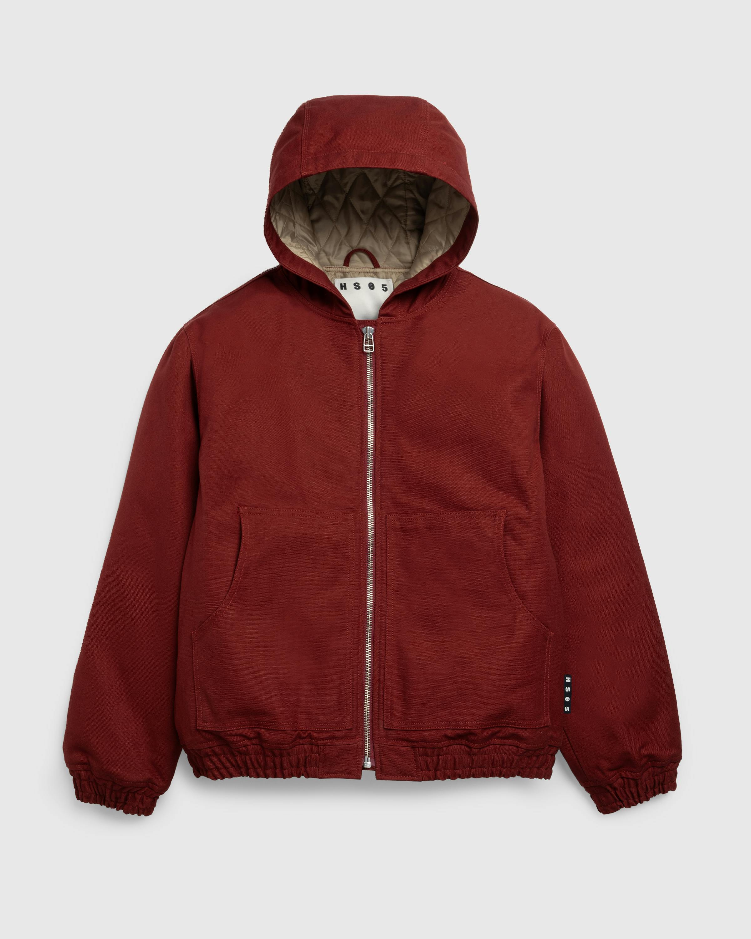 Highsnobiety HS05 – Oxford Canvas Insulated Jacket Red - Jackets - Red - Image 1