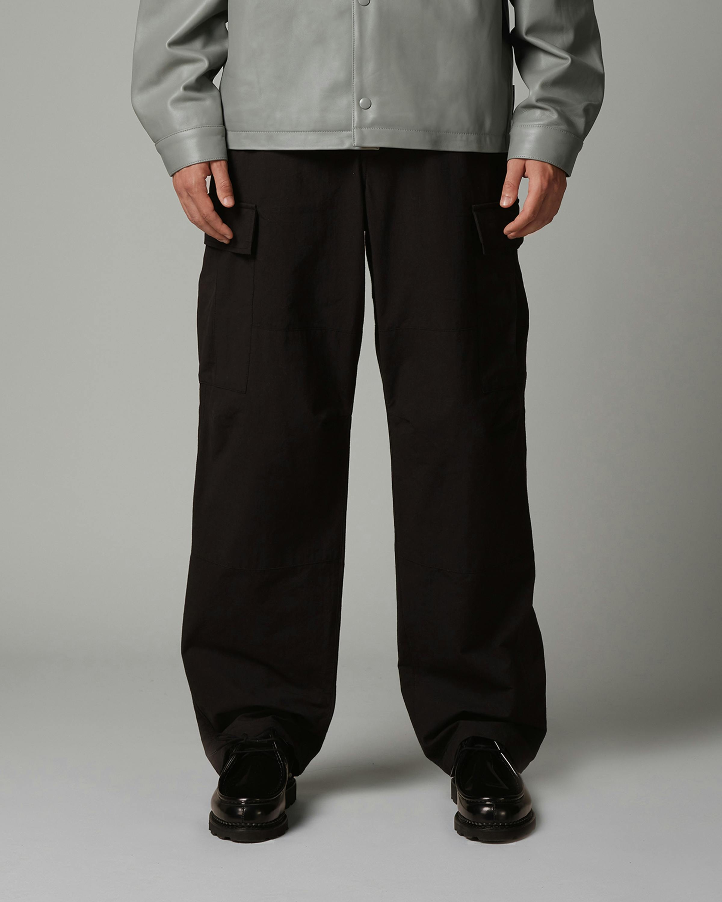 Highsnobiety HS05 – Cotton Cargo Pants Black - Cargo Pants - Black - Image 2