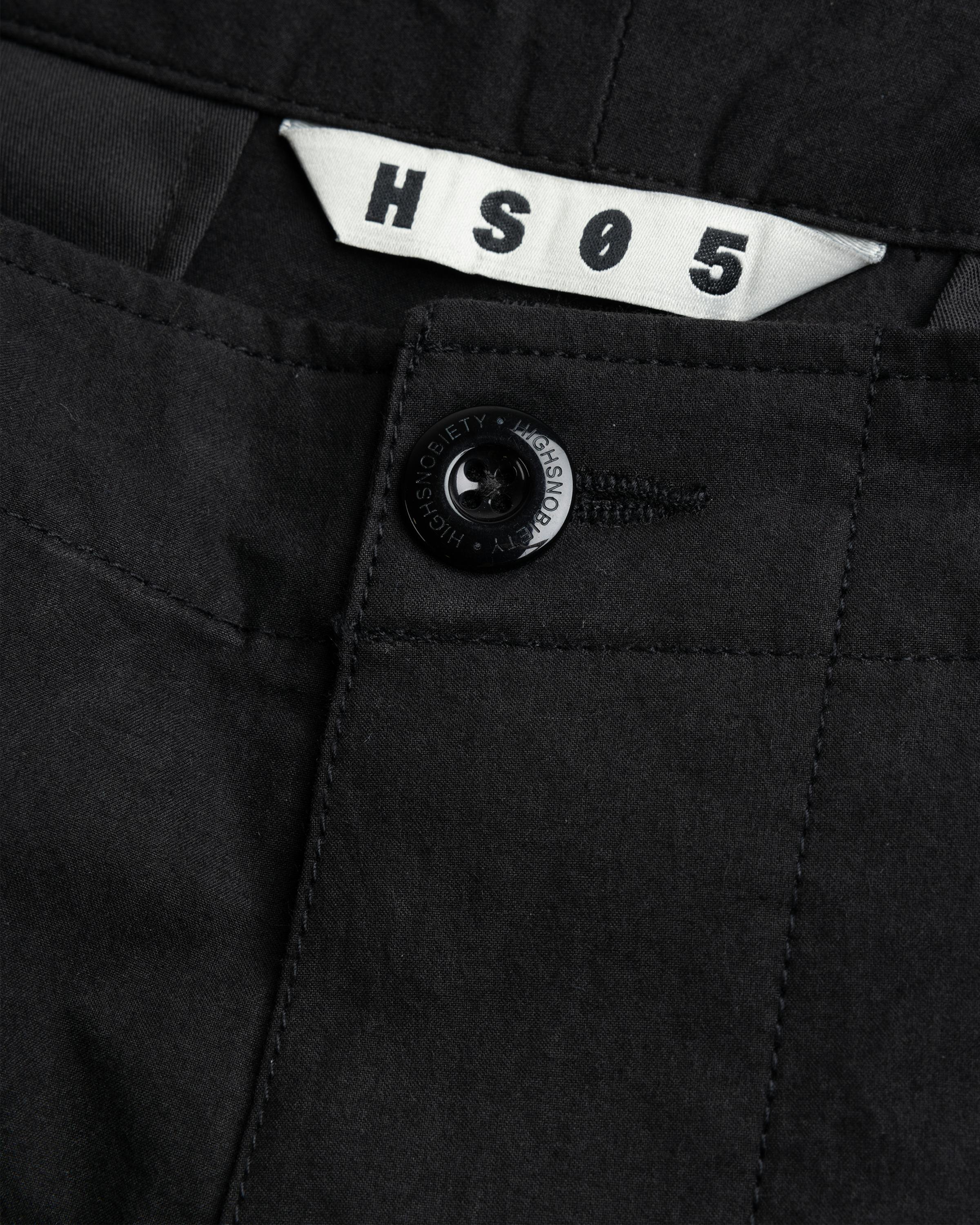 Highsnobiety HS05 – Cotton Cargo Pants Black - Cargo Pants - Black - Image 8