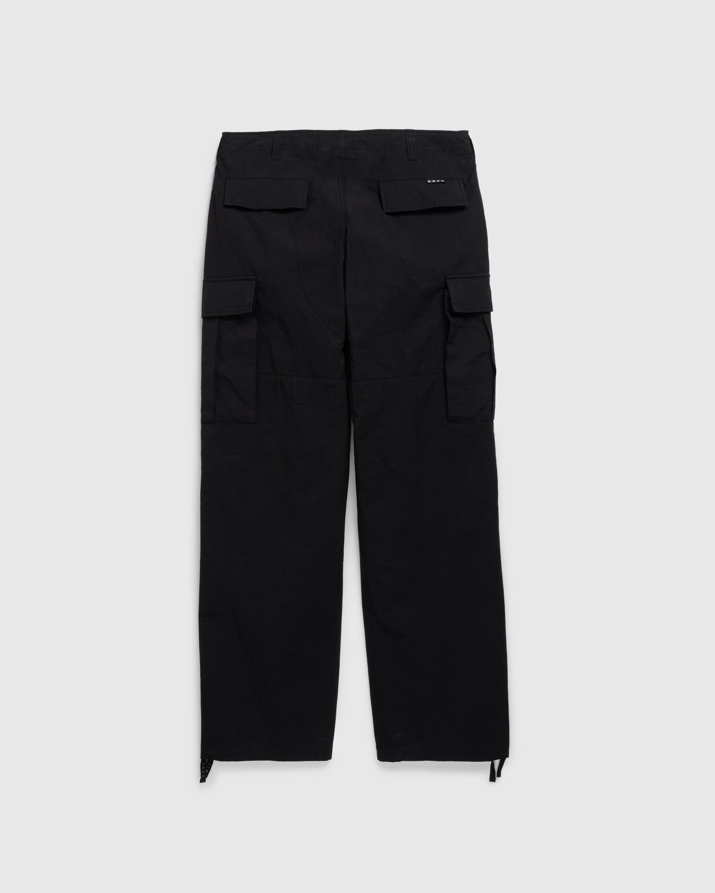 Highsnobiety HS05 – Cotton Cargo Pants Black - Cargo Pants - Black - Image 4