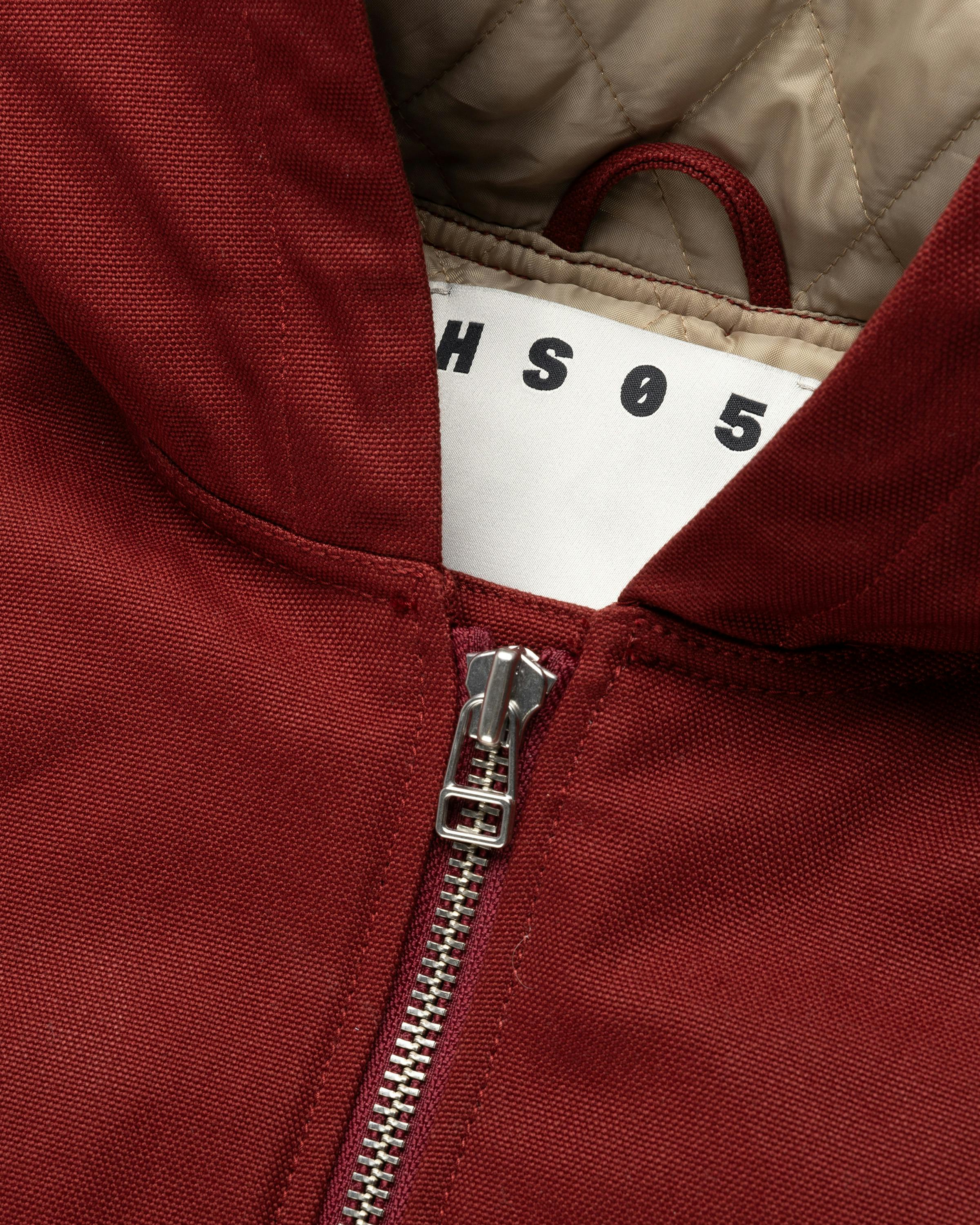 Highsnobiety HS05 – Oxford Canvas Insulated Jacket Red - Jackets - Red - Image 5