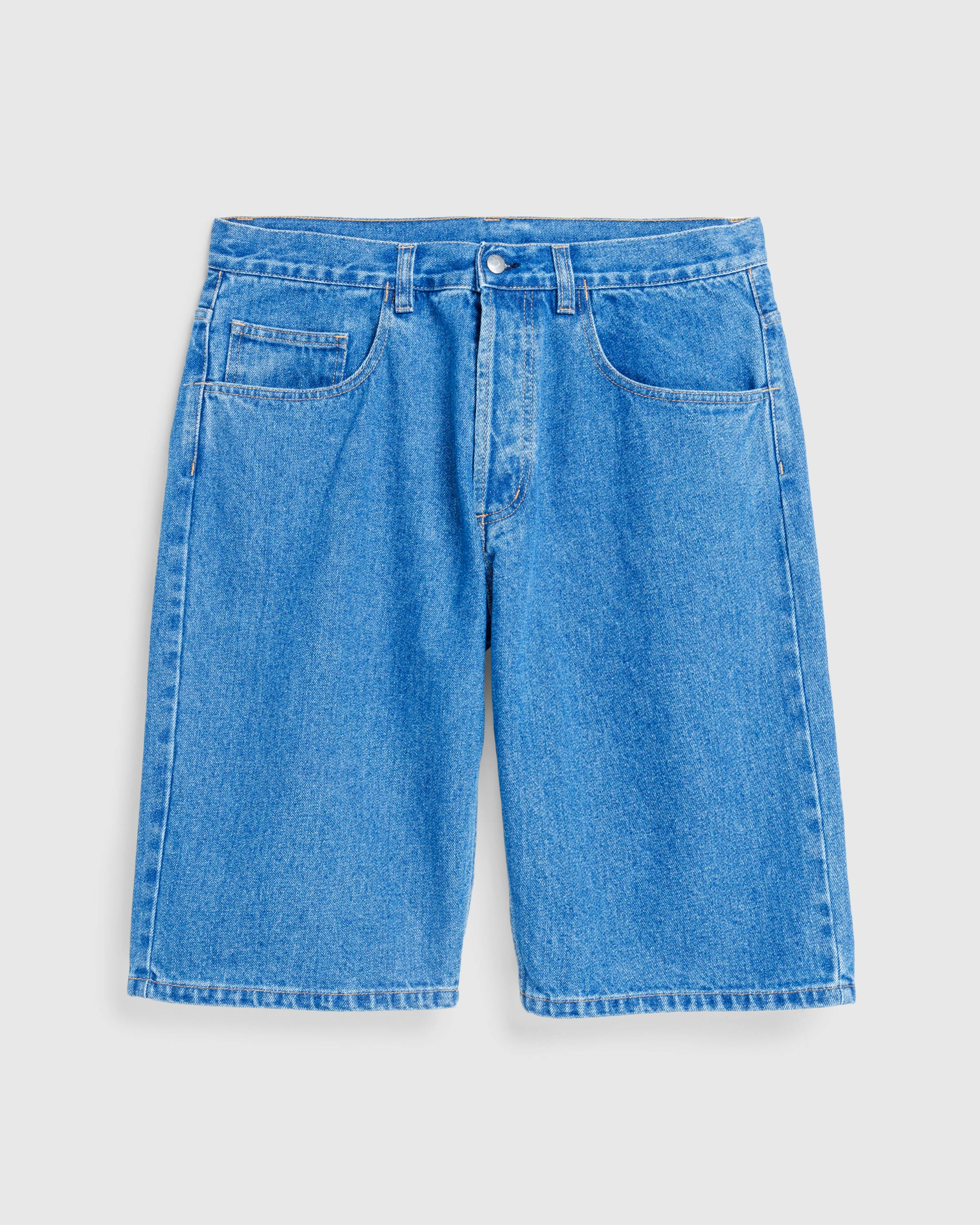 Aries – NP Denim Loose Fit Short Blue - Denim - Blue - Image 1