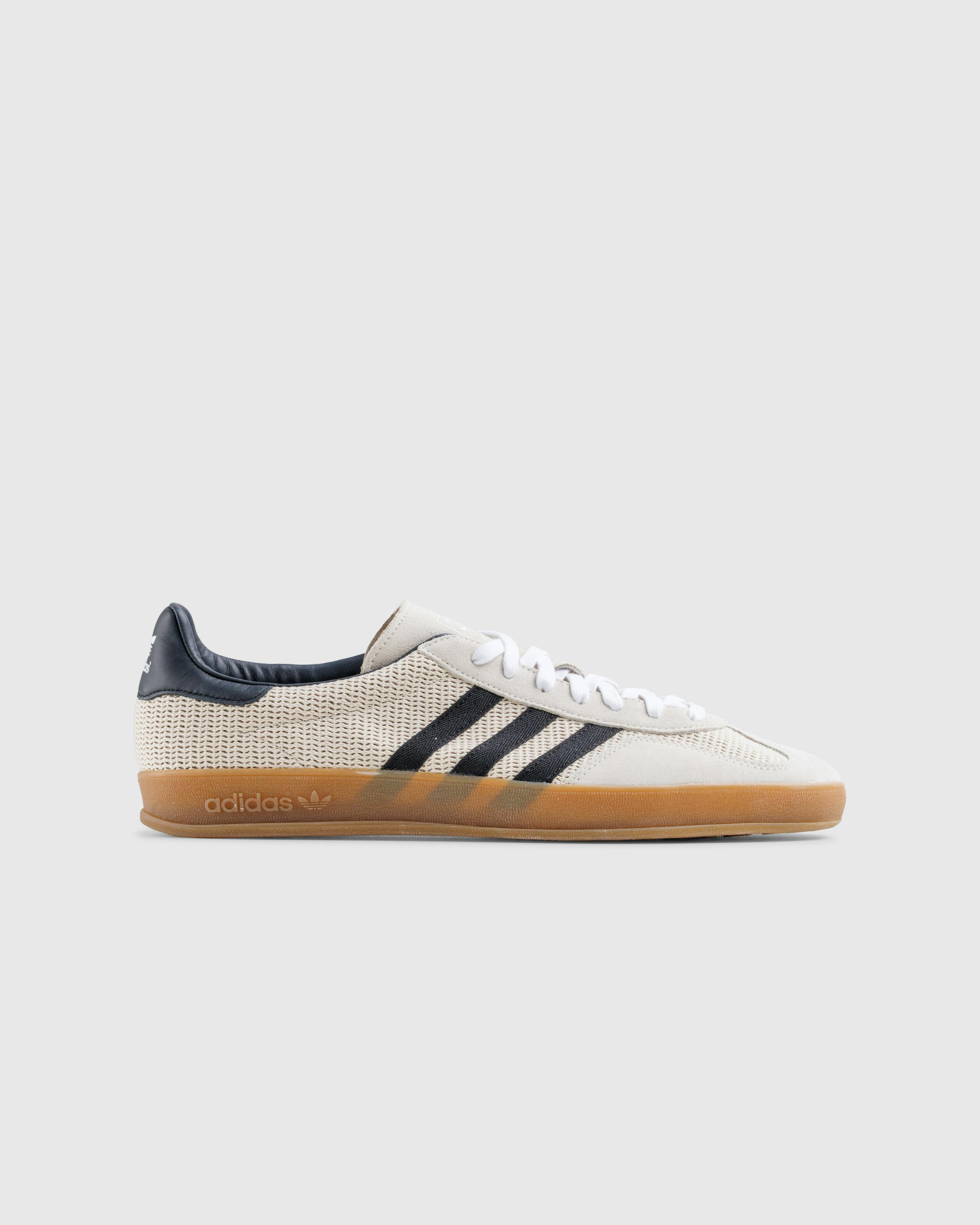 Adidas – Gazelle Indoor Aluminum/Black/Gum Beige - Low Top Sneakers - Beige - Image 1