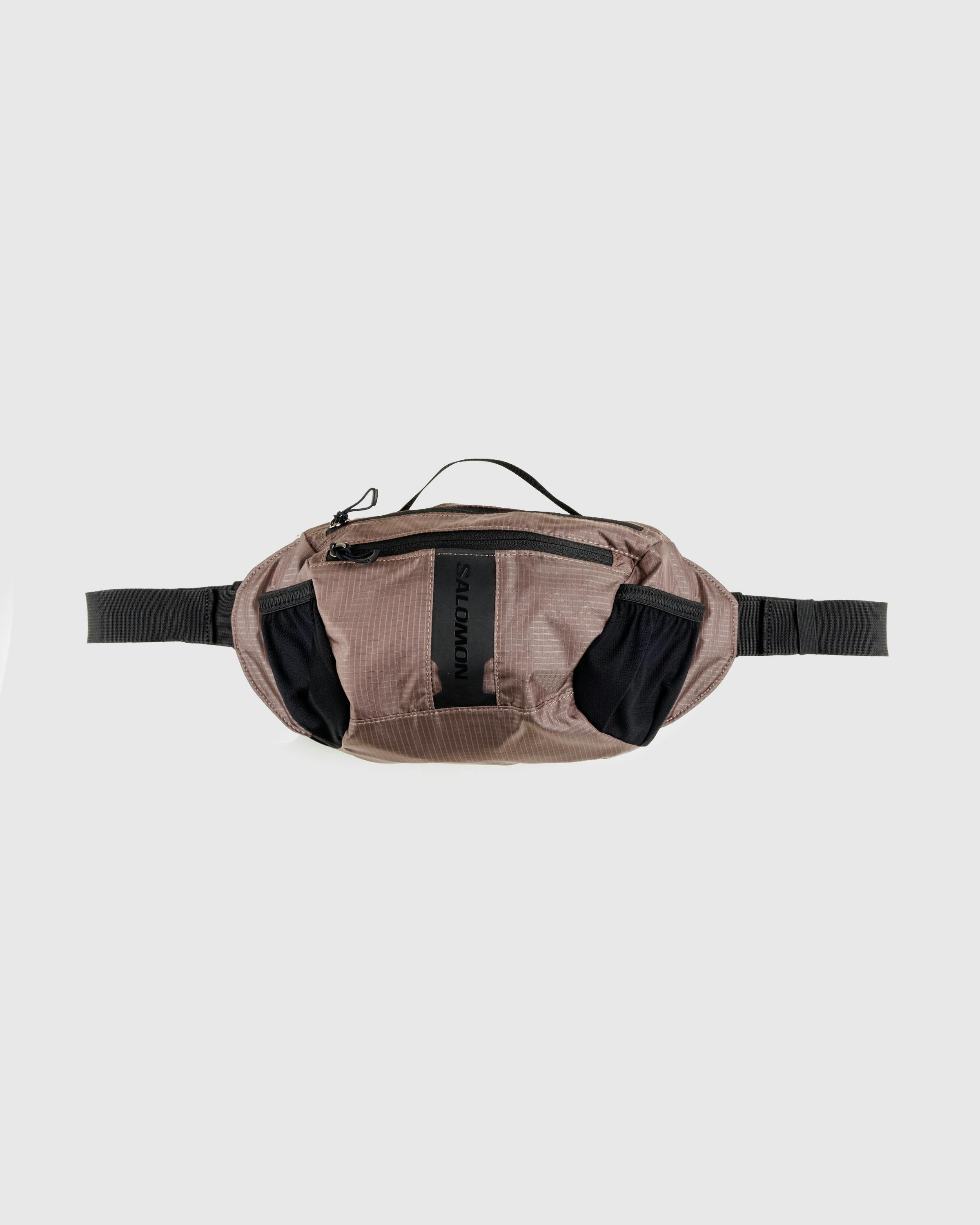 Salomon – ACS Waist Pack 3 Iron - Shoulder Bags - Brown - Image 1